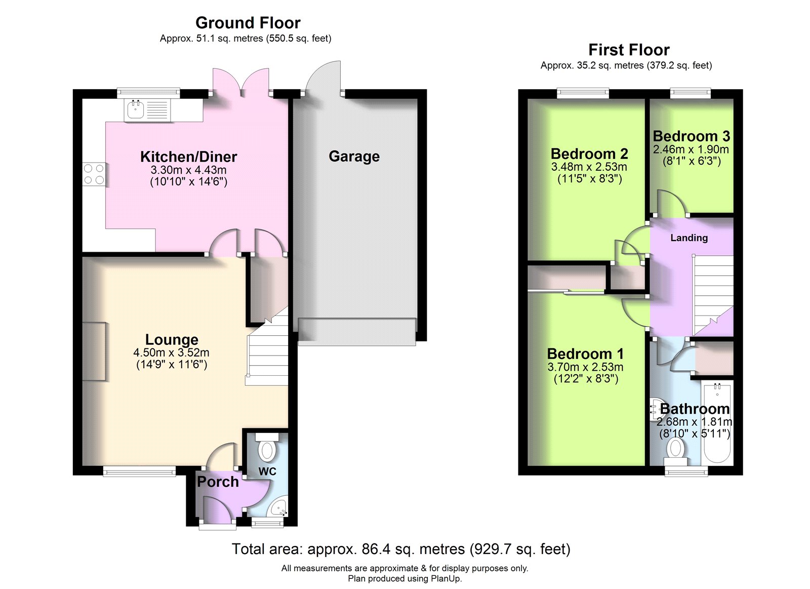 17, Castle Gardens, Telford floorplan