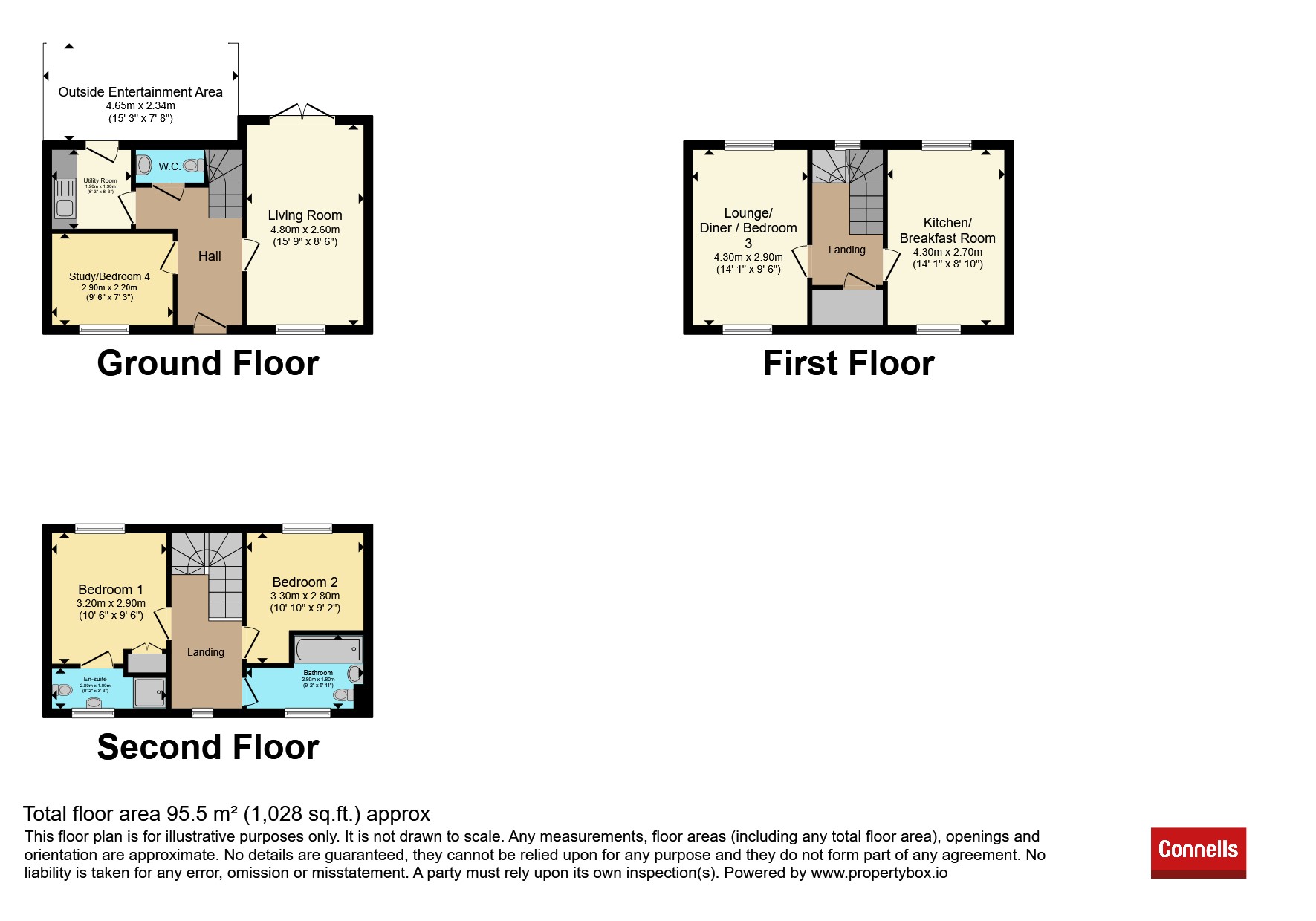 16, Disraeli Square, Aylesbury floorplan