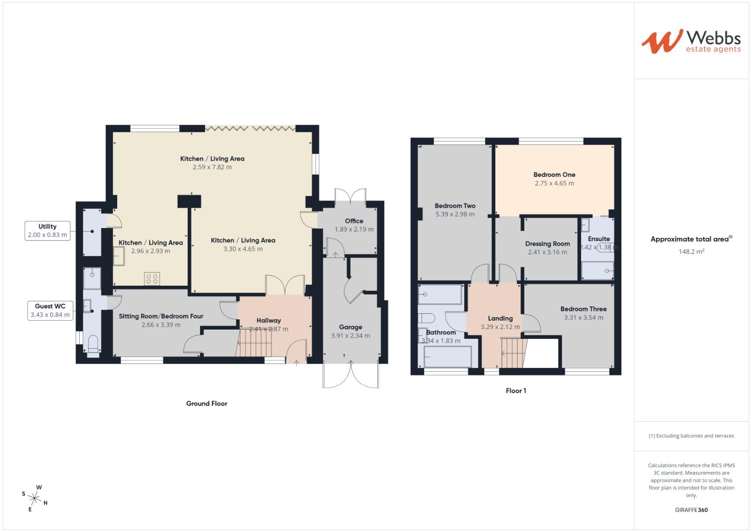 253, Longford Road, Cannock floorplan
