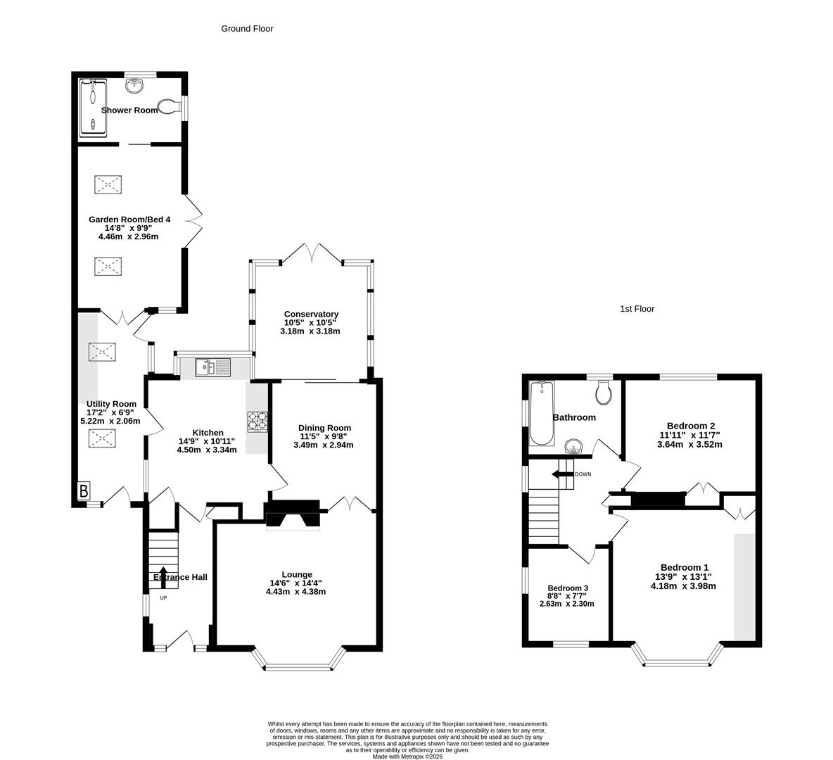 6, Holgate Lodge Drive, York floorplan