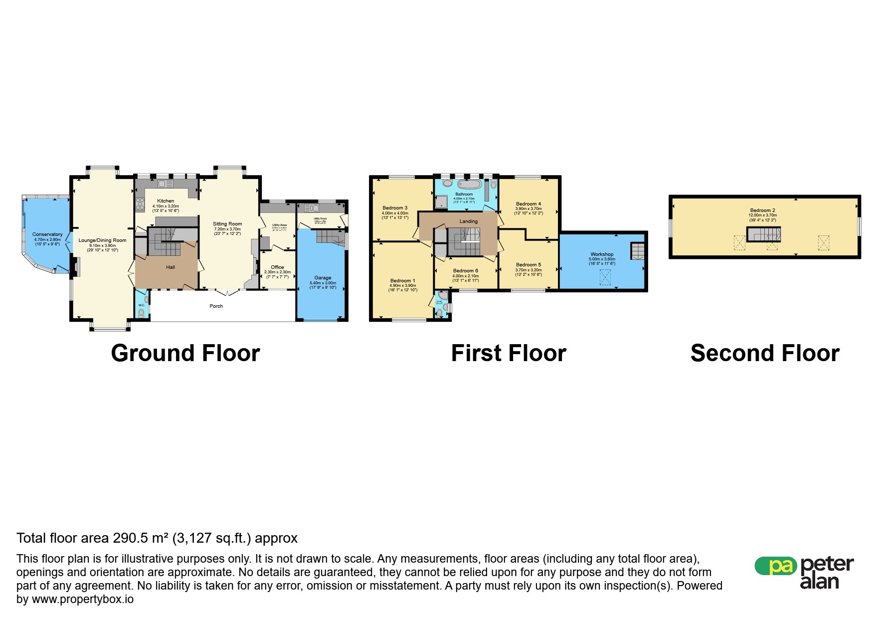 2, Flatholme Way, Porthcawl floorplan