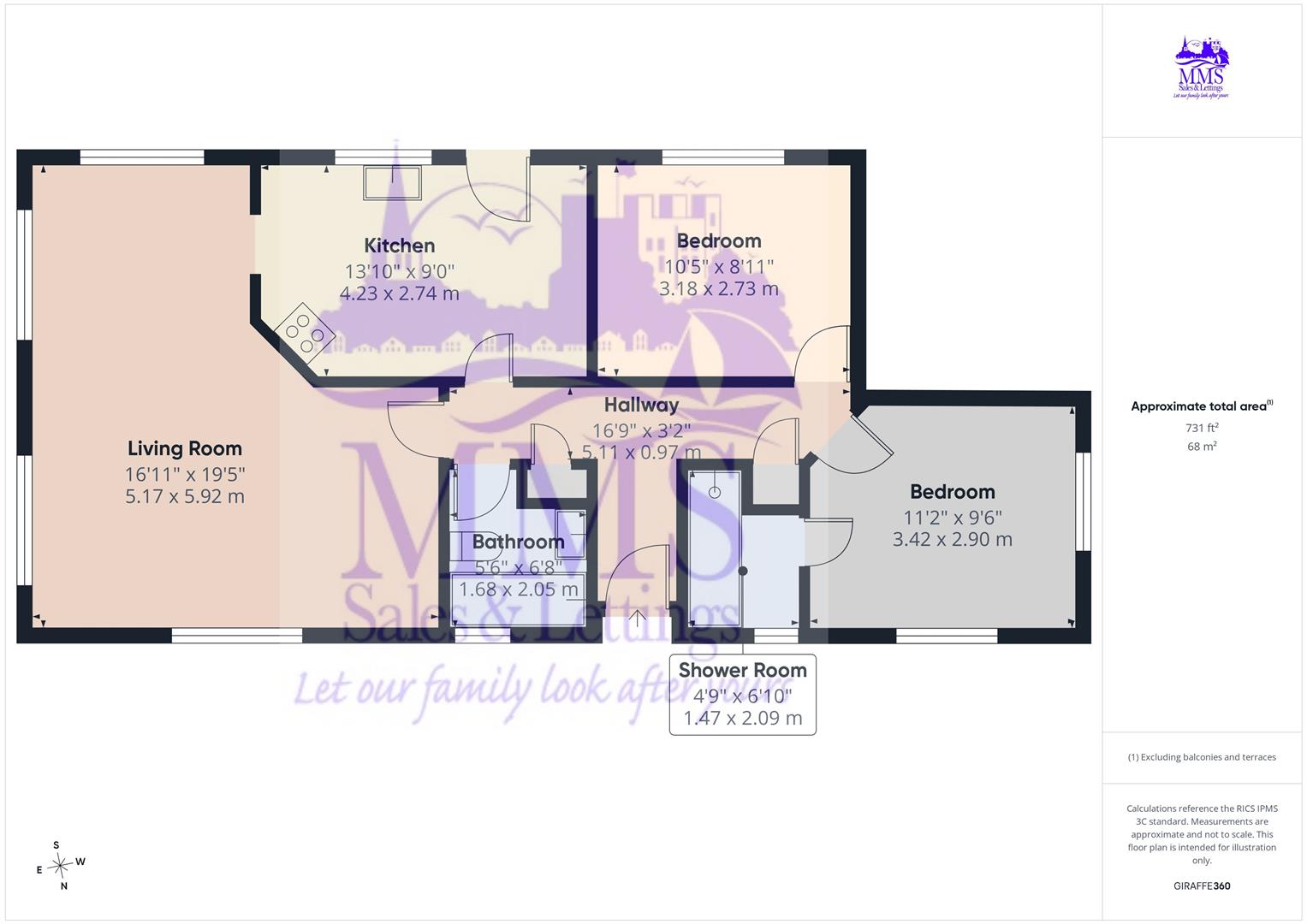 218 Damson Drive, Vicarage Lane, Hoo floorplan