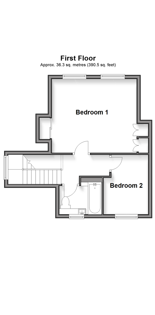 Downs Valley Road Woodingdean, Brighton floorplan