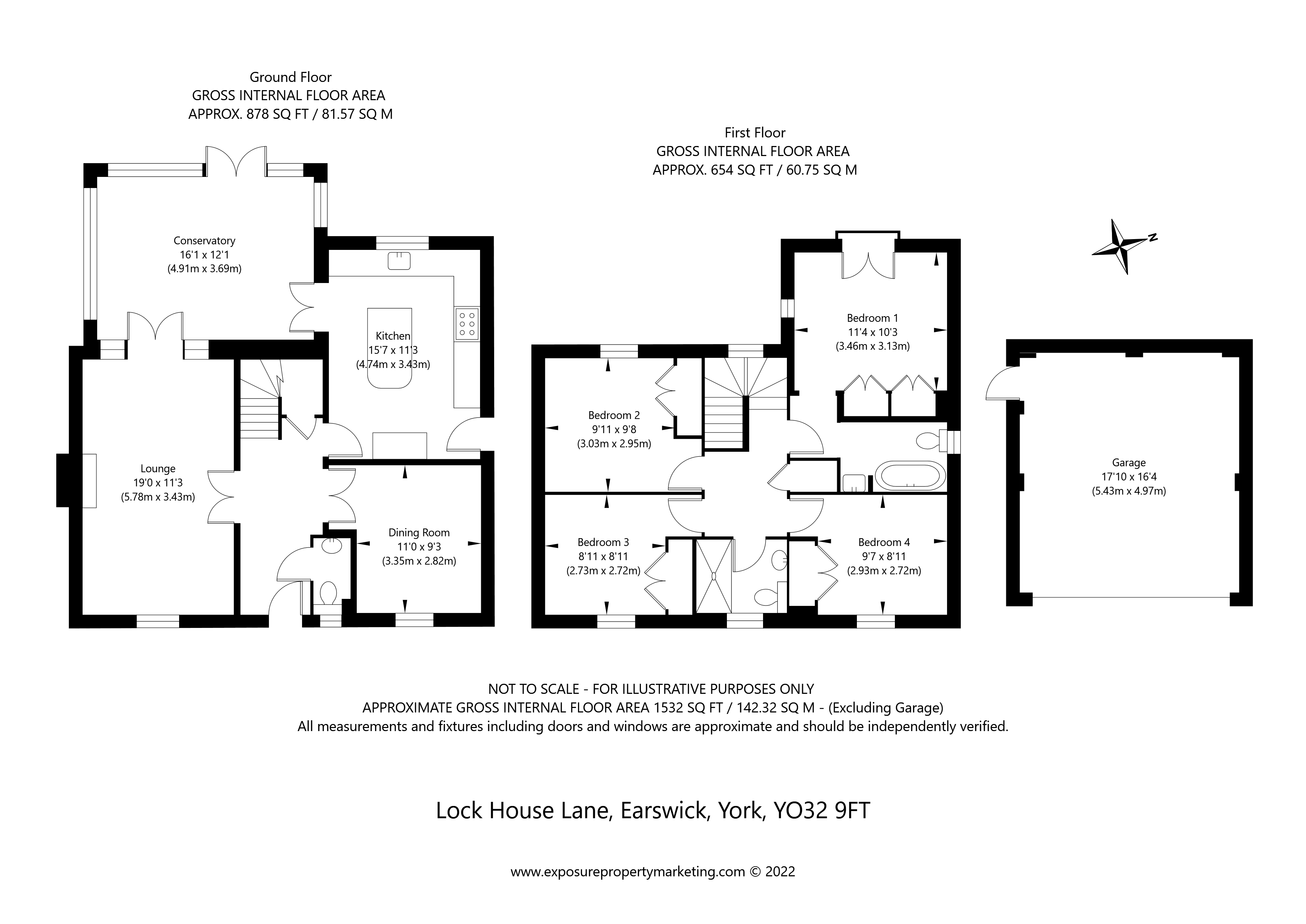 Lock House Lane, Earswick, York YO32, 4 bedroom detached house for sale