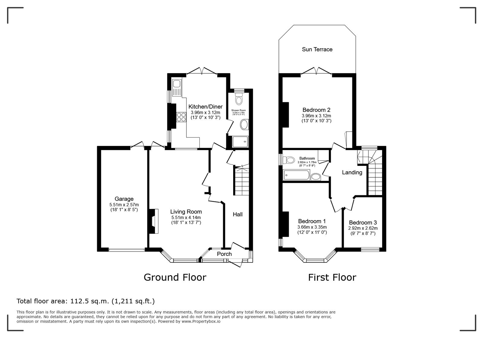 17, St. Lukes Road, Essex floorplan