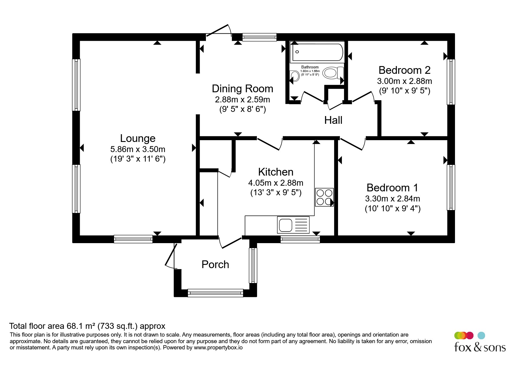 15 The Copse, Bourne Lane, Southampton floorplan