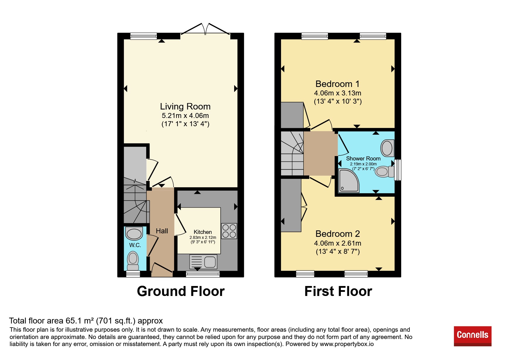 2, Shellingham Way, Hereford floorplan
