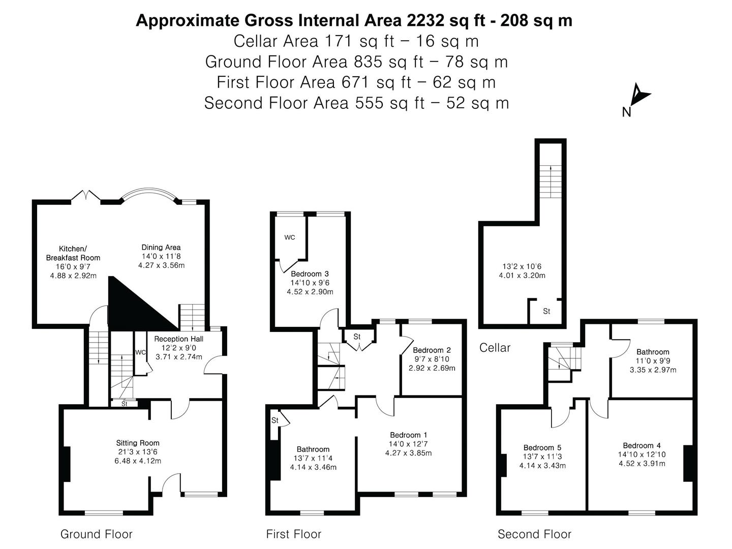 35, Church Street, Saffron Walden floorplan