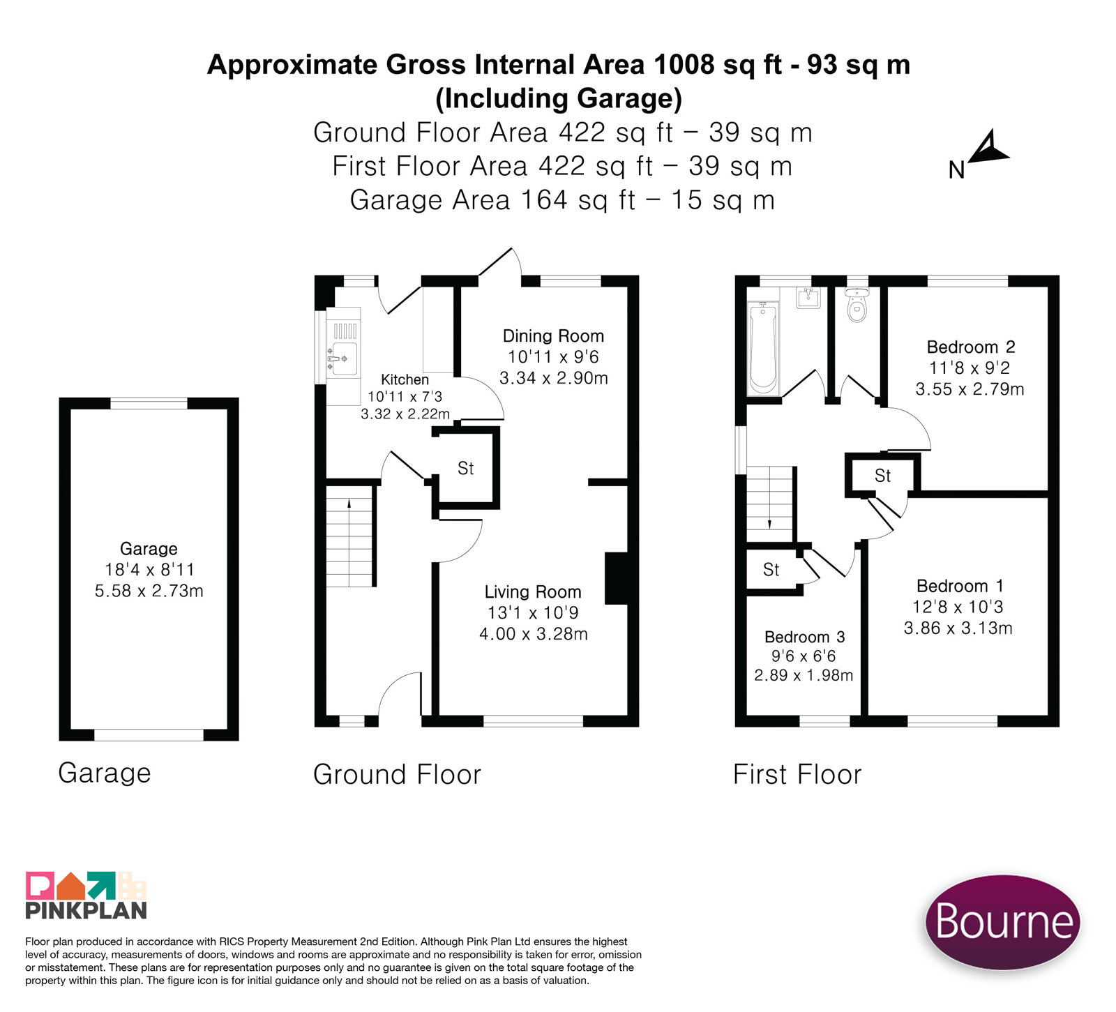 79, Riverdale, Farnham floorplan