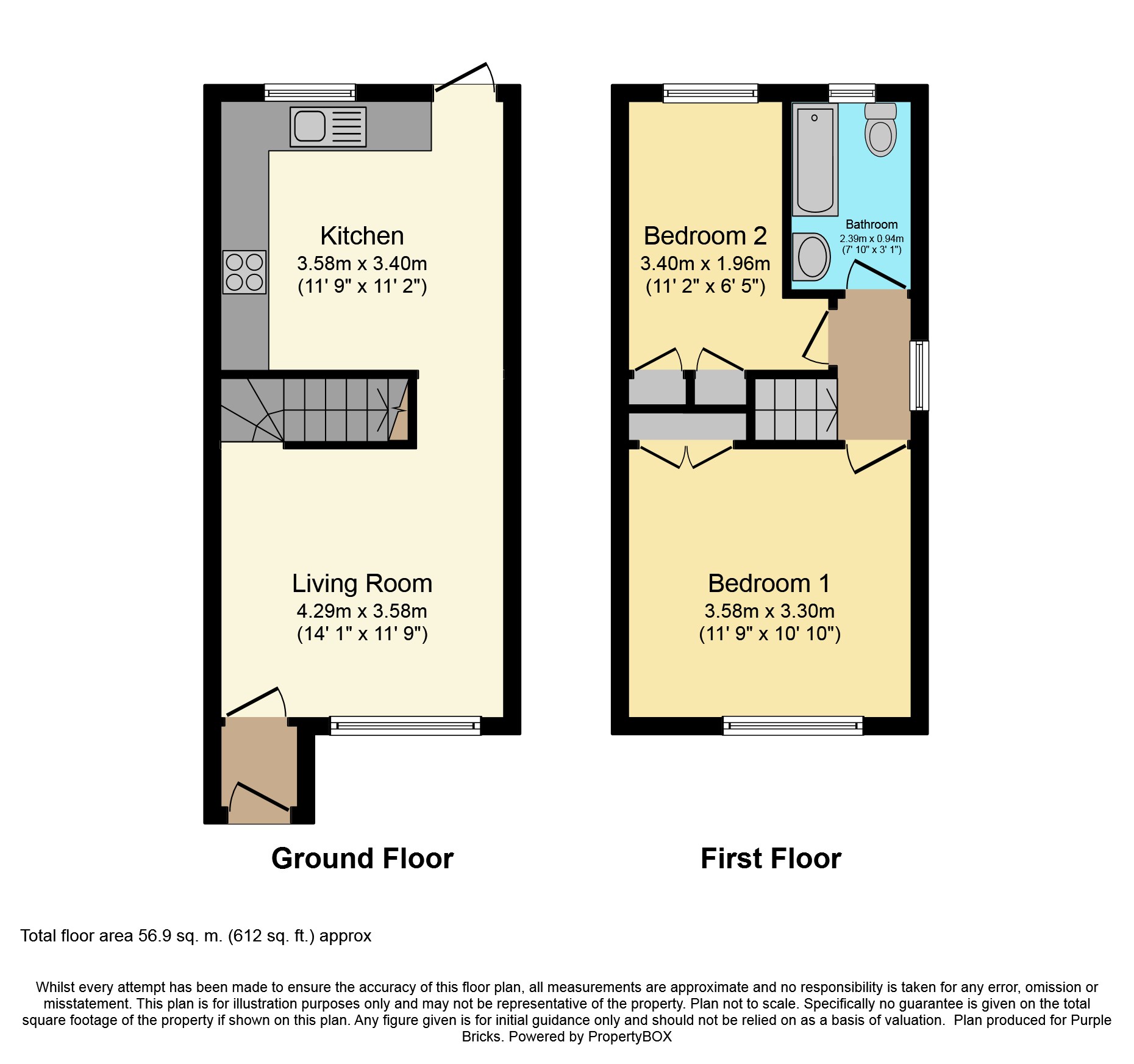 2 Bedrooms Semi-detached house for sale in Willowmead, West Malling ME19