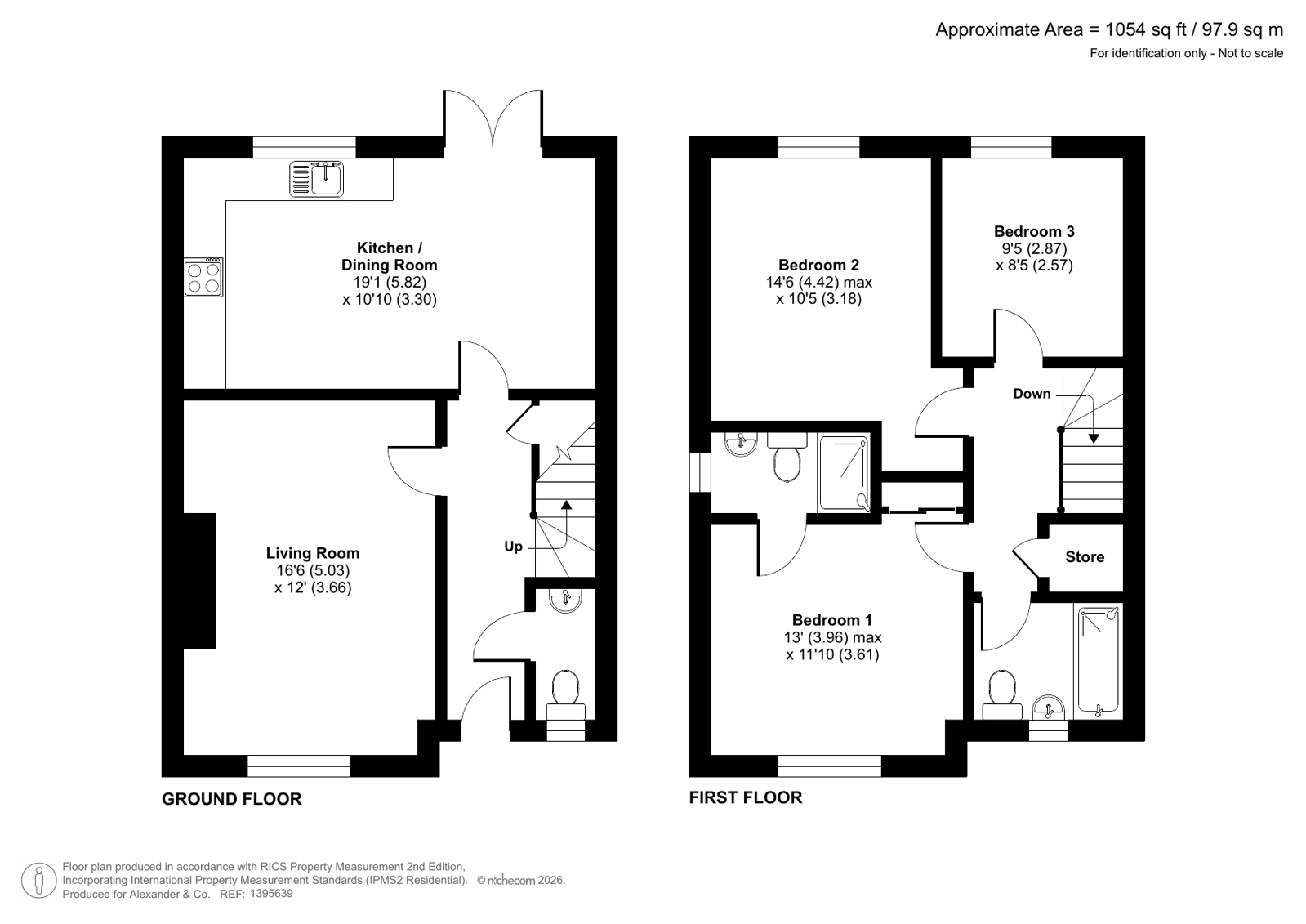 9, Stairs Lane, Buckingham floorplan
