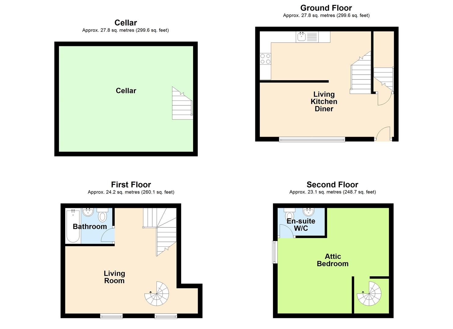 1 Bedrooms Flat for sale in Dennis Street, Hugglescote, Leicestershire LE67