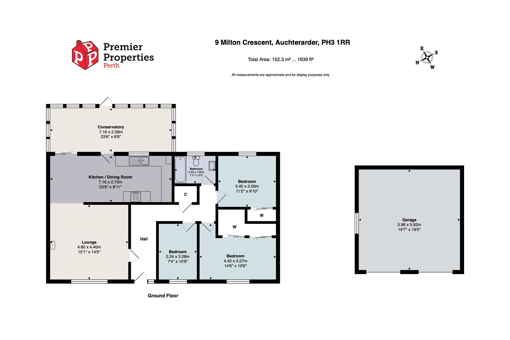 Milton Crescent, Auchterarder floorplan