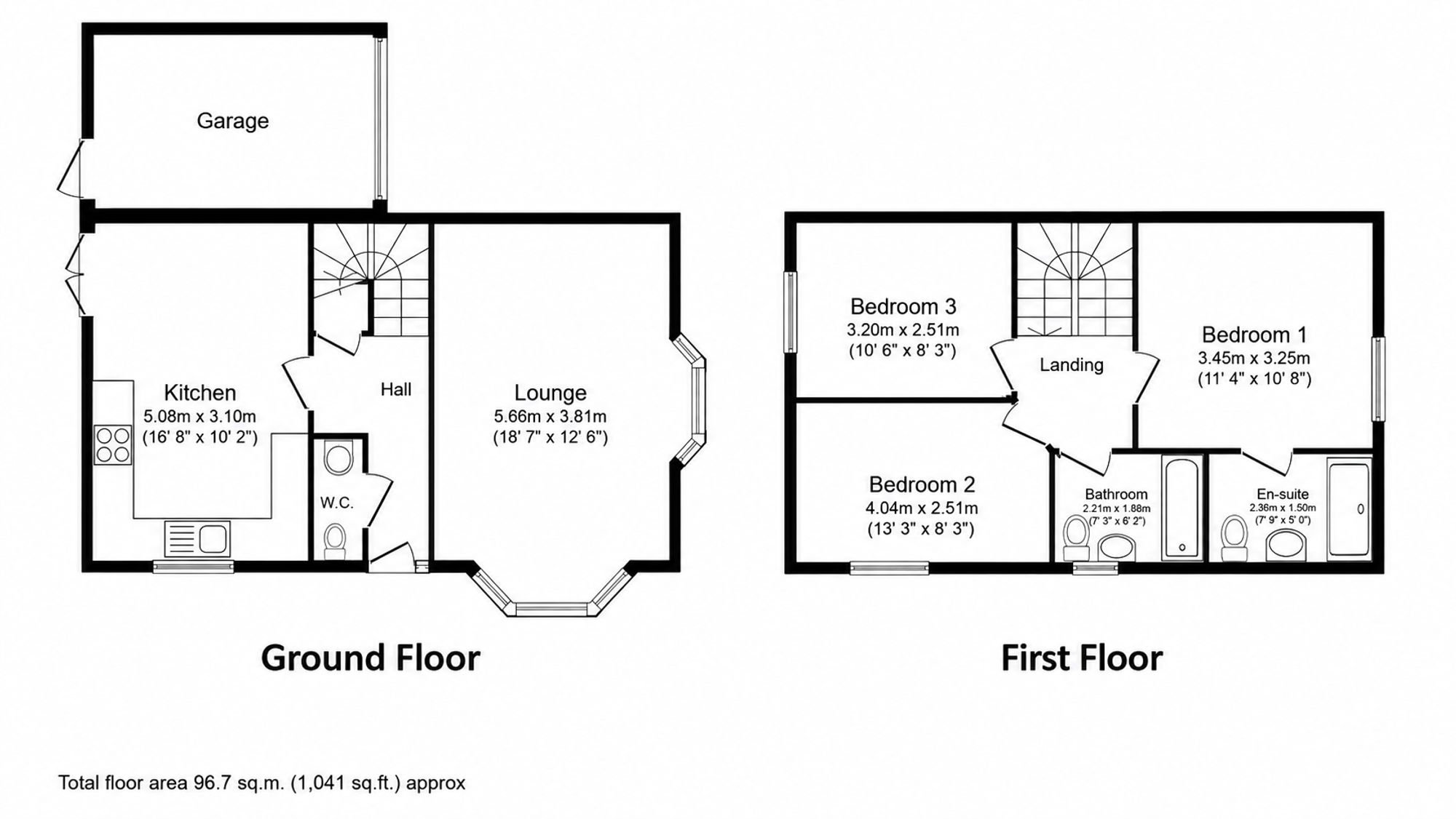 14 Trefoil Road, Hailsham floorplan