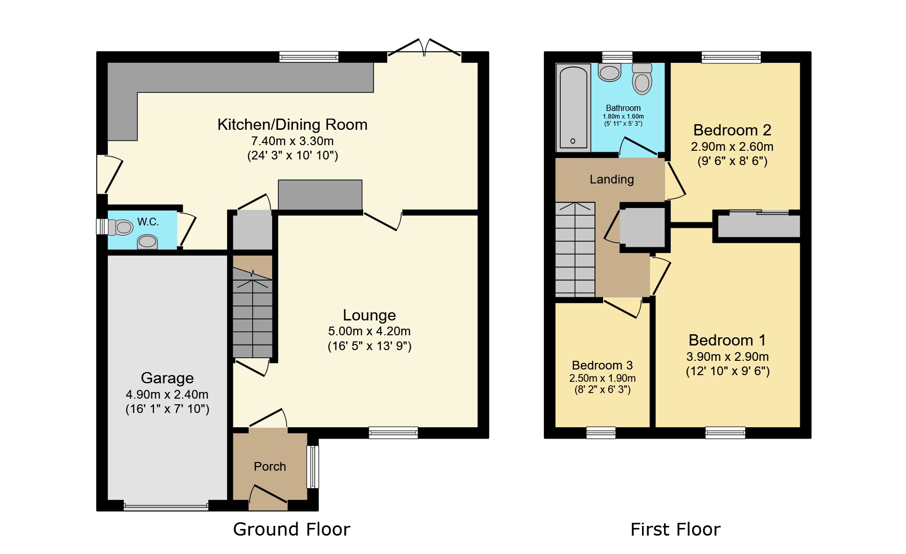 19 Calder Road, Lincoln, Lincolnshire floorplan