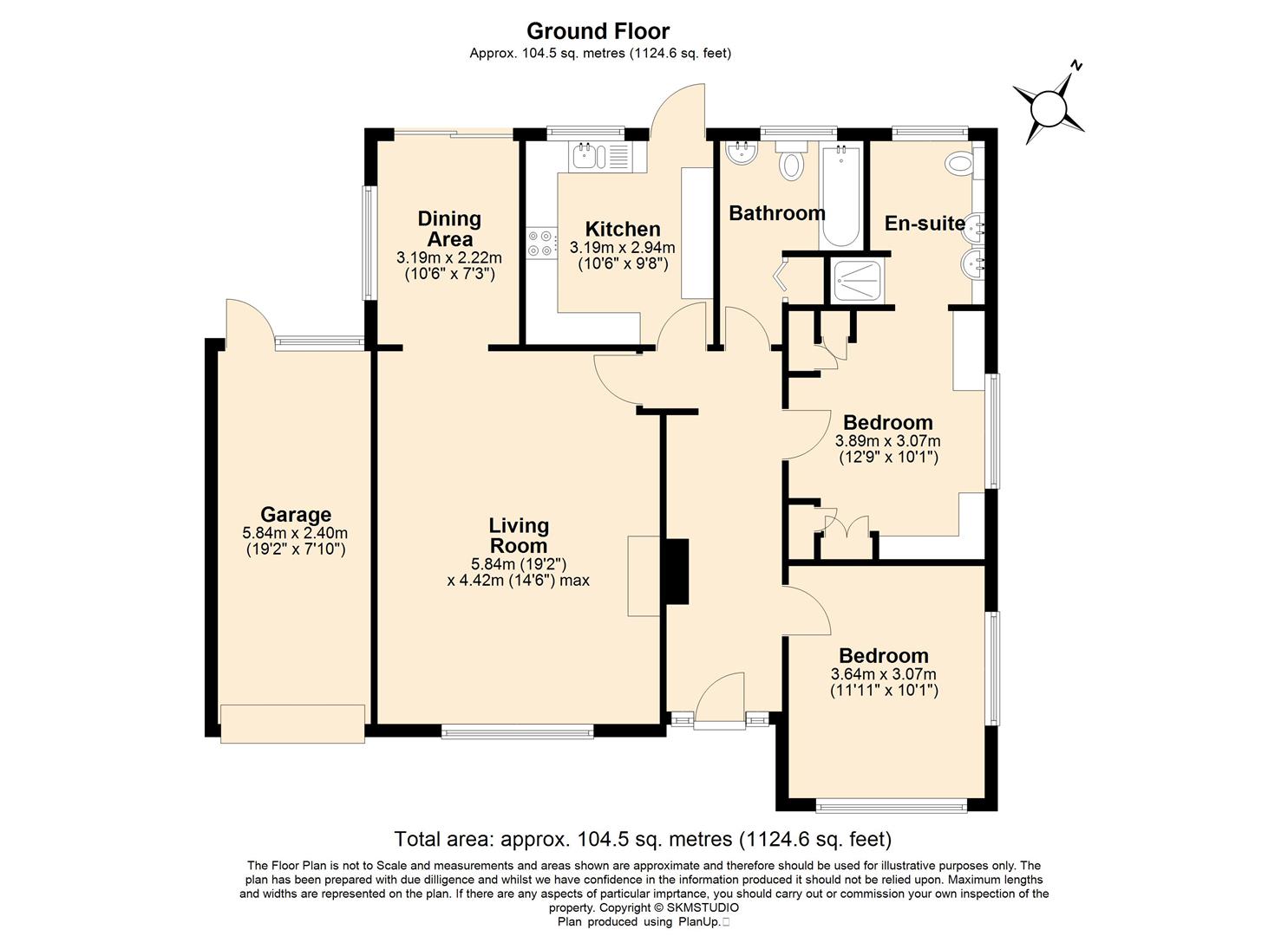 21, Georgewood Road, Hemel Hempstead floorplan
