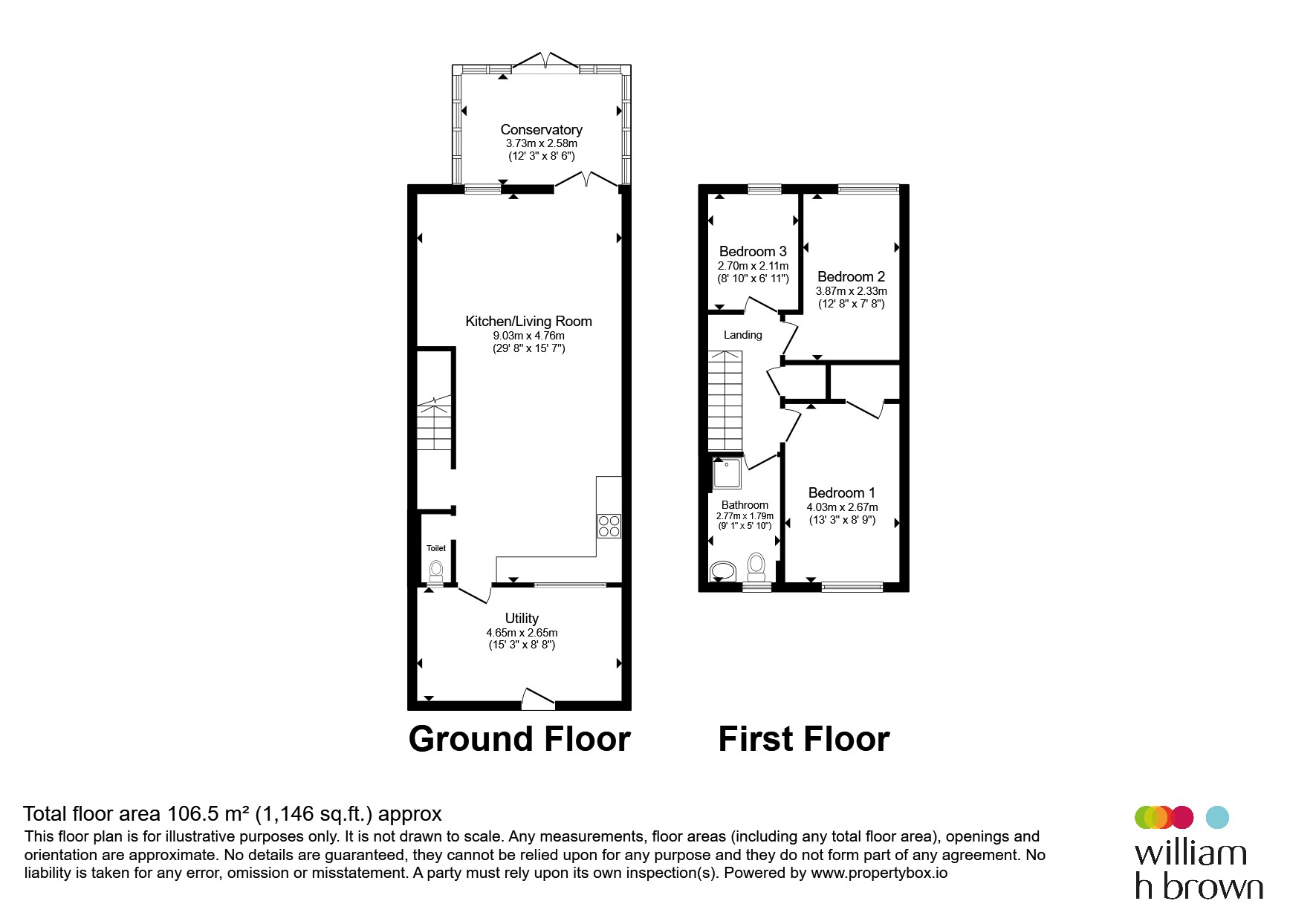 Blake Close, Hull floorplan