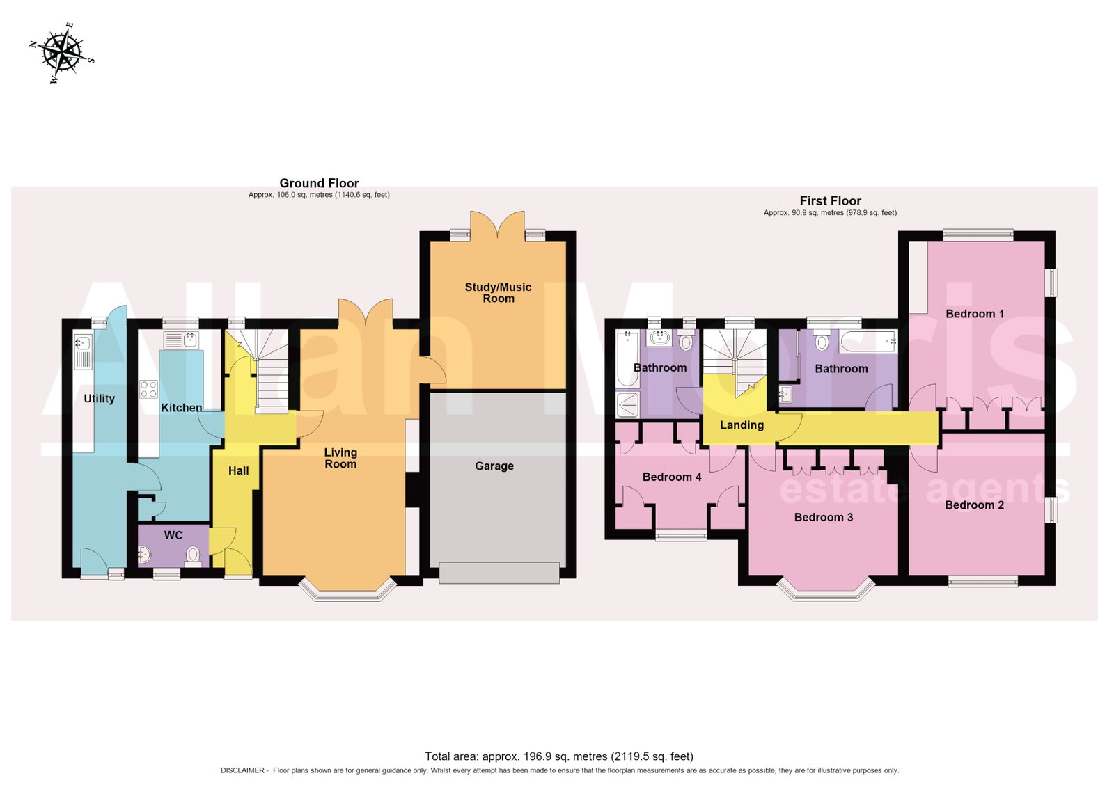 Plowland, 8 Nunnery Lane, Worcester floorplan