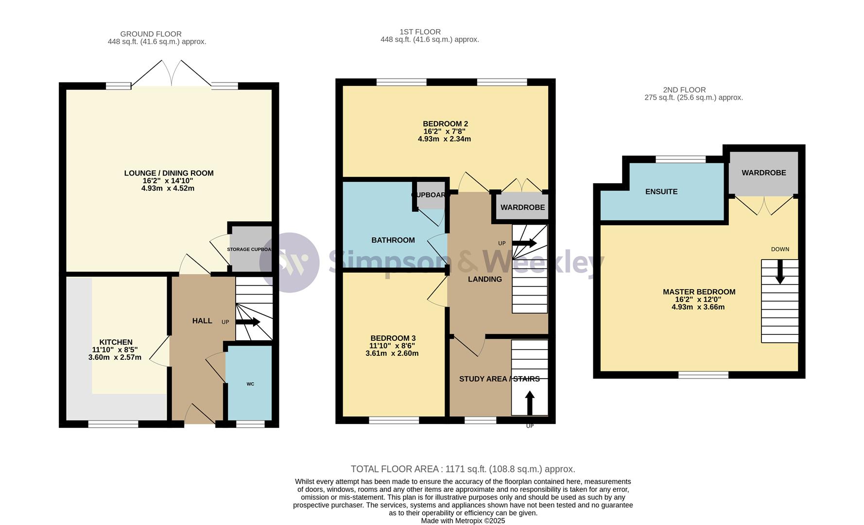 65, Patenall Way, Rushden floorplan