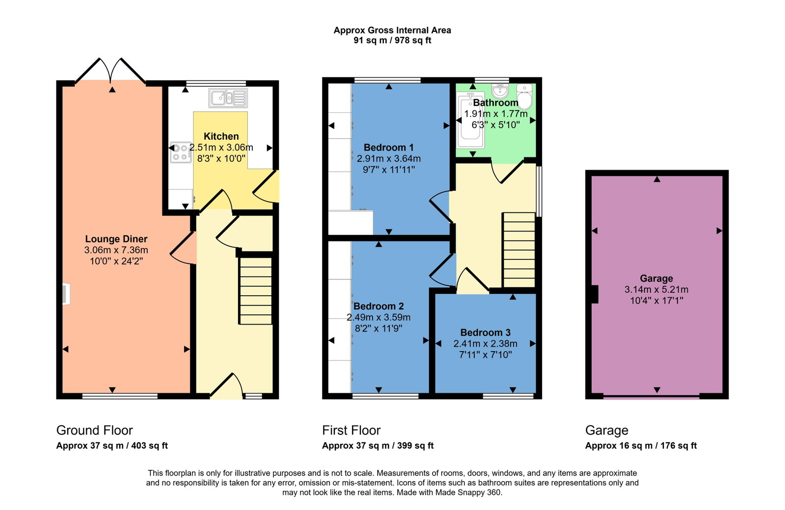 Valley Park, Whitehaven floorplan