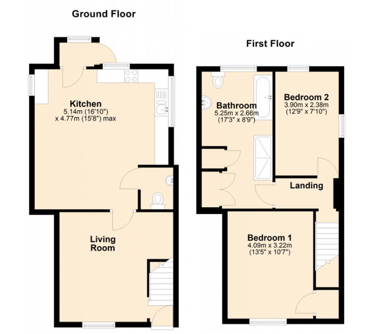 31, South Street, Leven floorplan