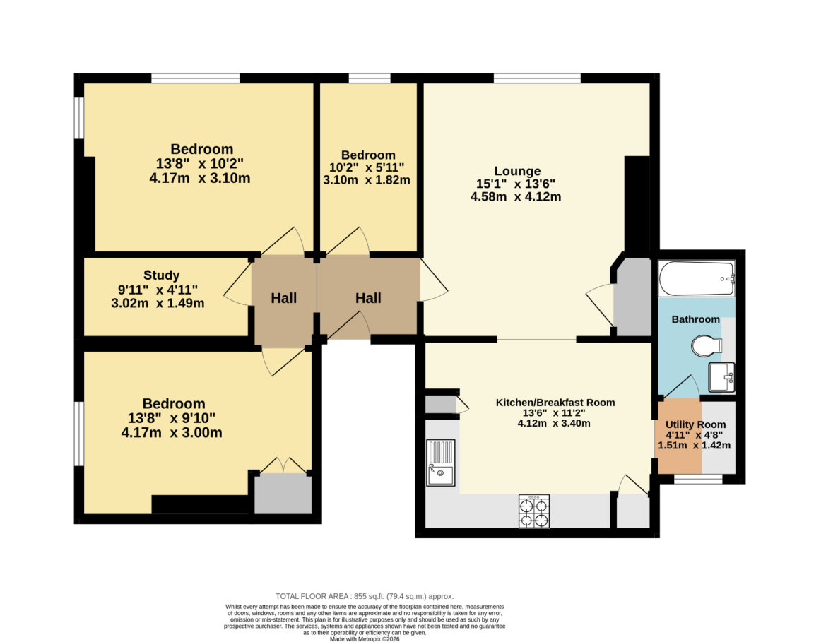 FFF, 22a, Canterbury Road, Herne Bay floorplan