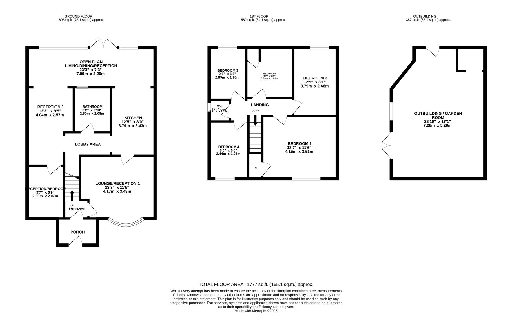 54, Chestnut Grove, Hull floorplan