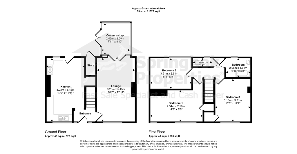 41, Shearman Avenue, Rotherham floorplan