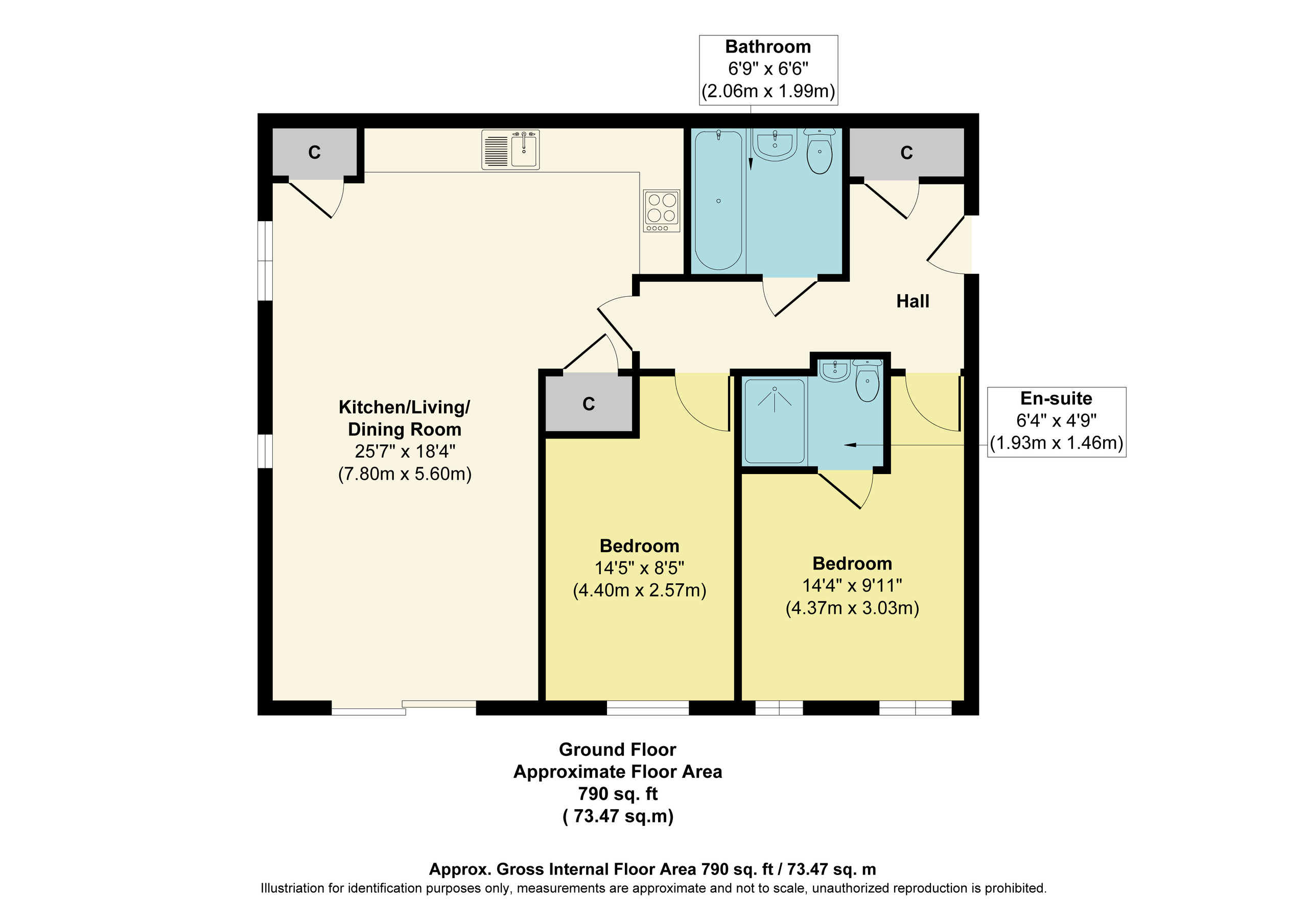 38 Barrington Way, Leeds floorplan