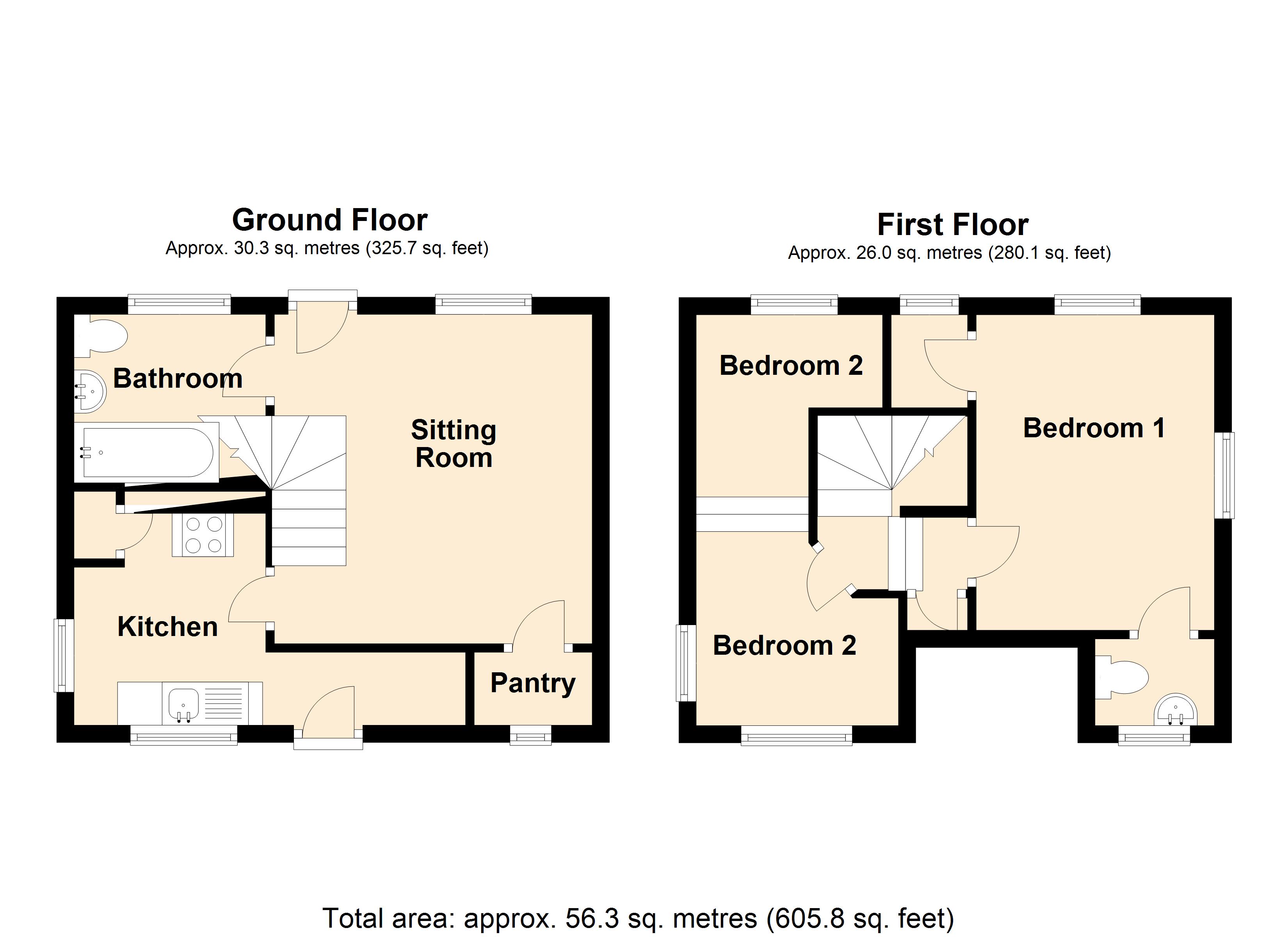 Bramley Cottage, West Hill, Ottery St Mary EX11, 2 bedroom cottage to ...