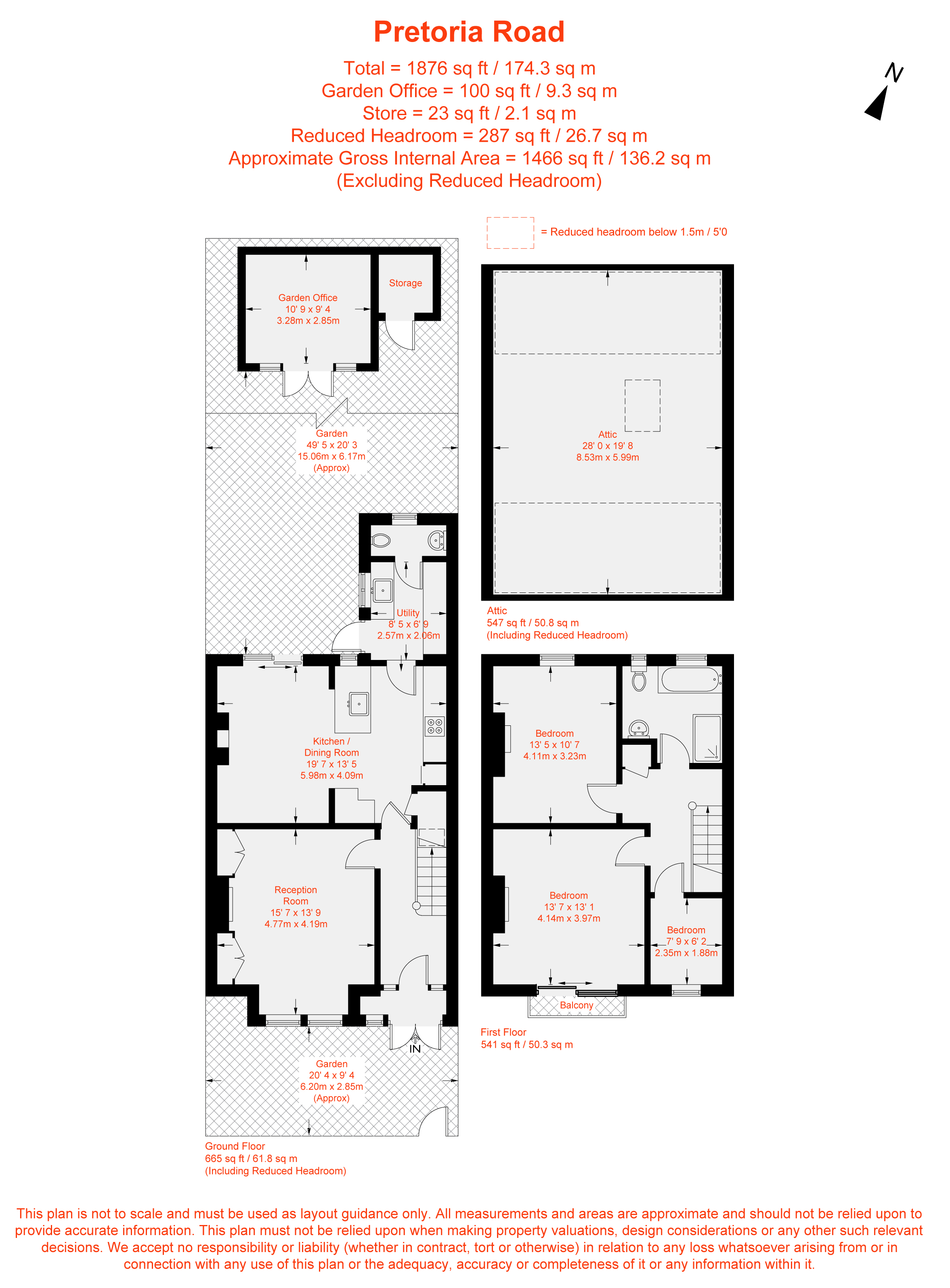 Pretoria Road, London floorplan