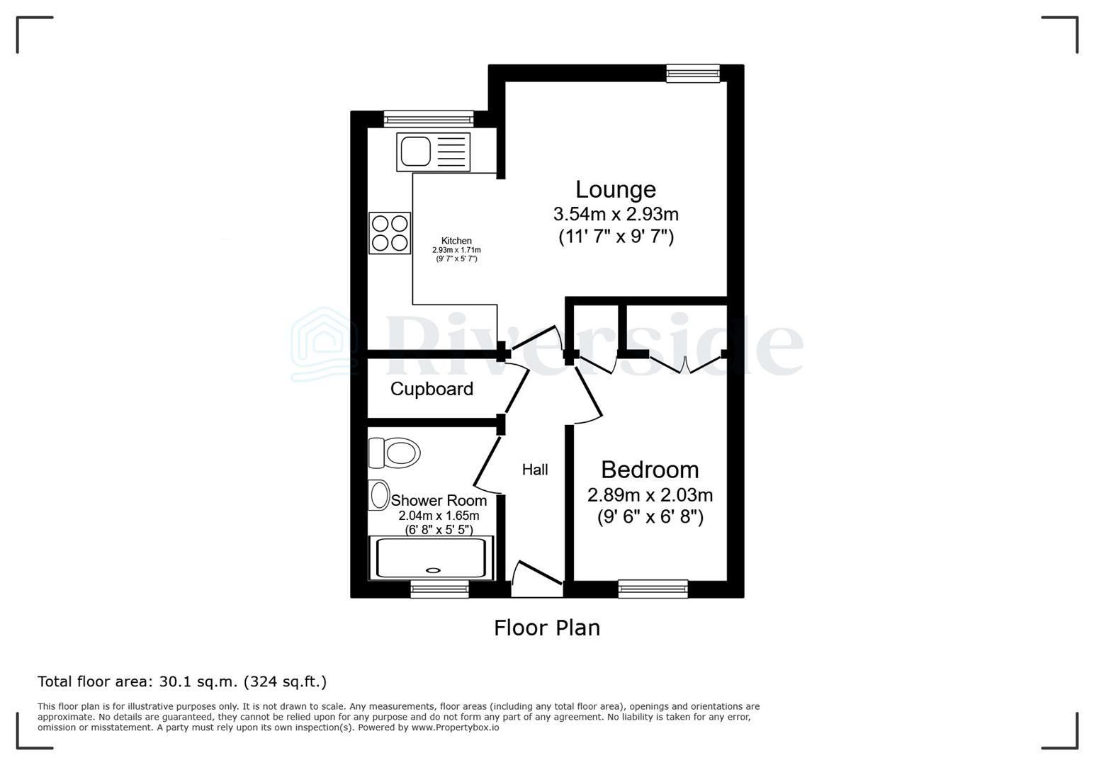 7 Lisle Court, Dagger Lane, Hull floorplan