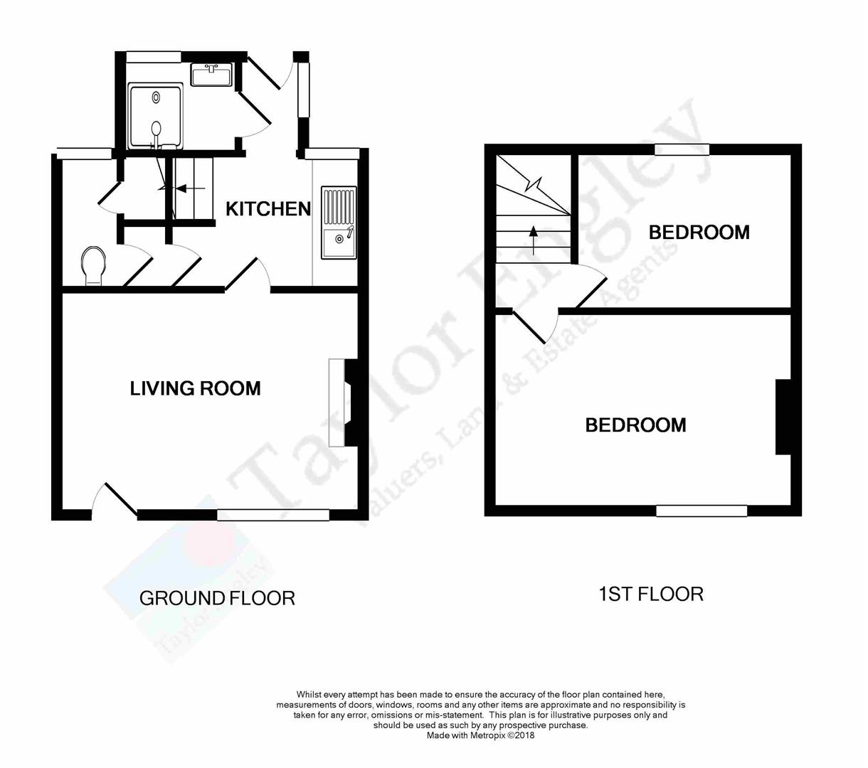2 Bedrooms Terraced house for sale in Burfield Road, Eastbourne BN22