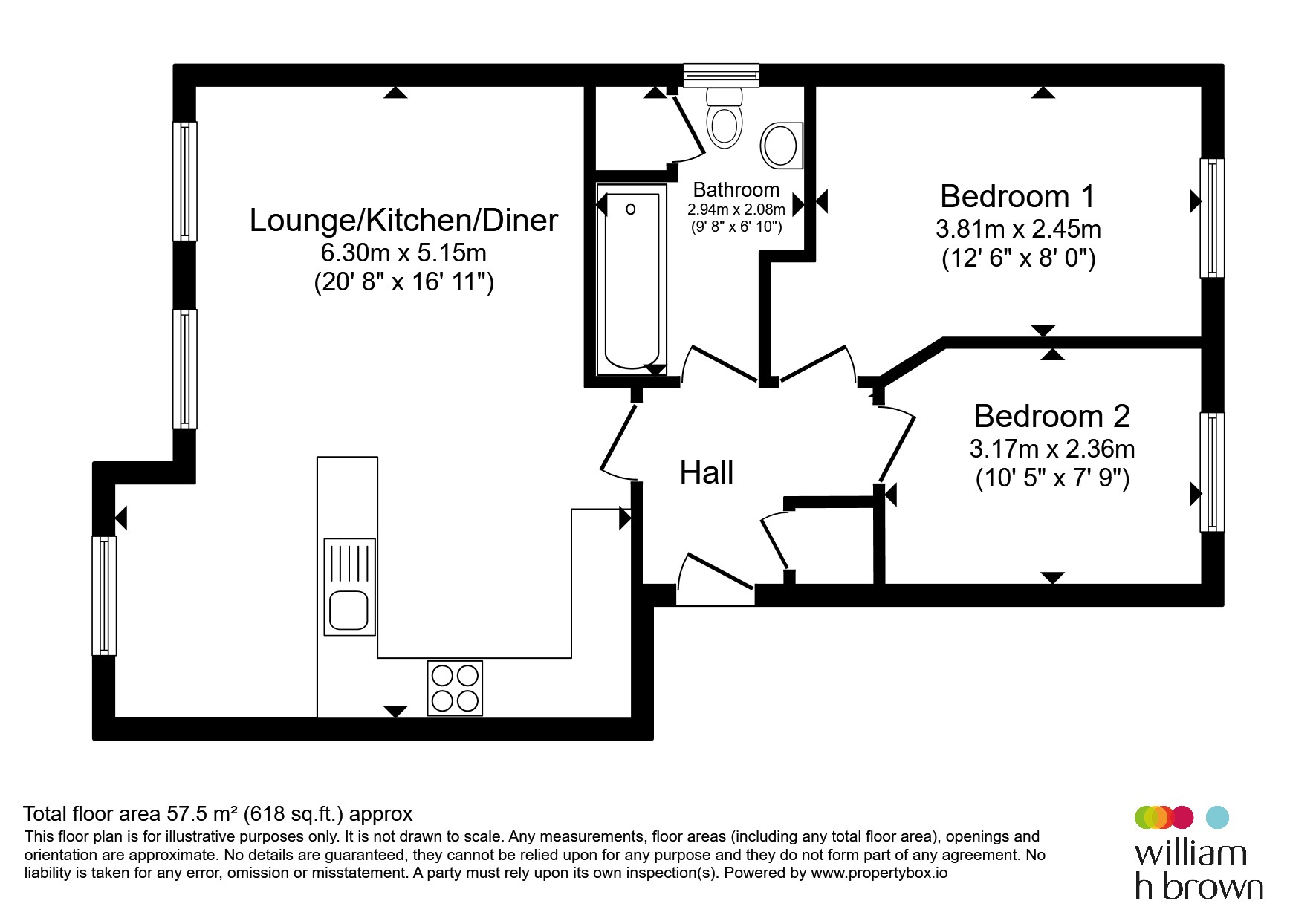 10, Vickerman Close, Hull floorplan
