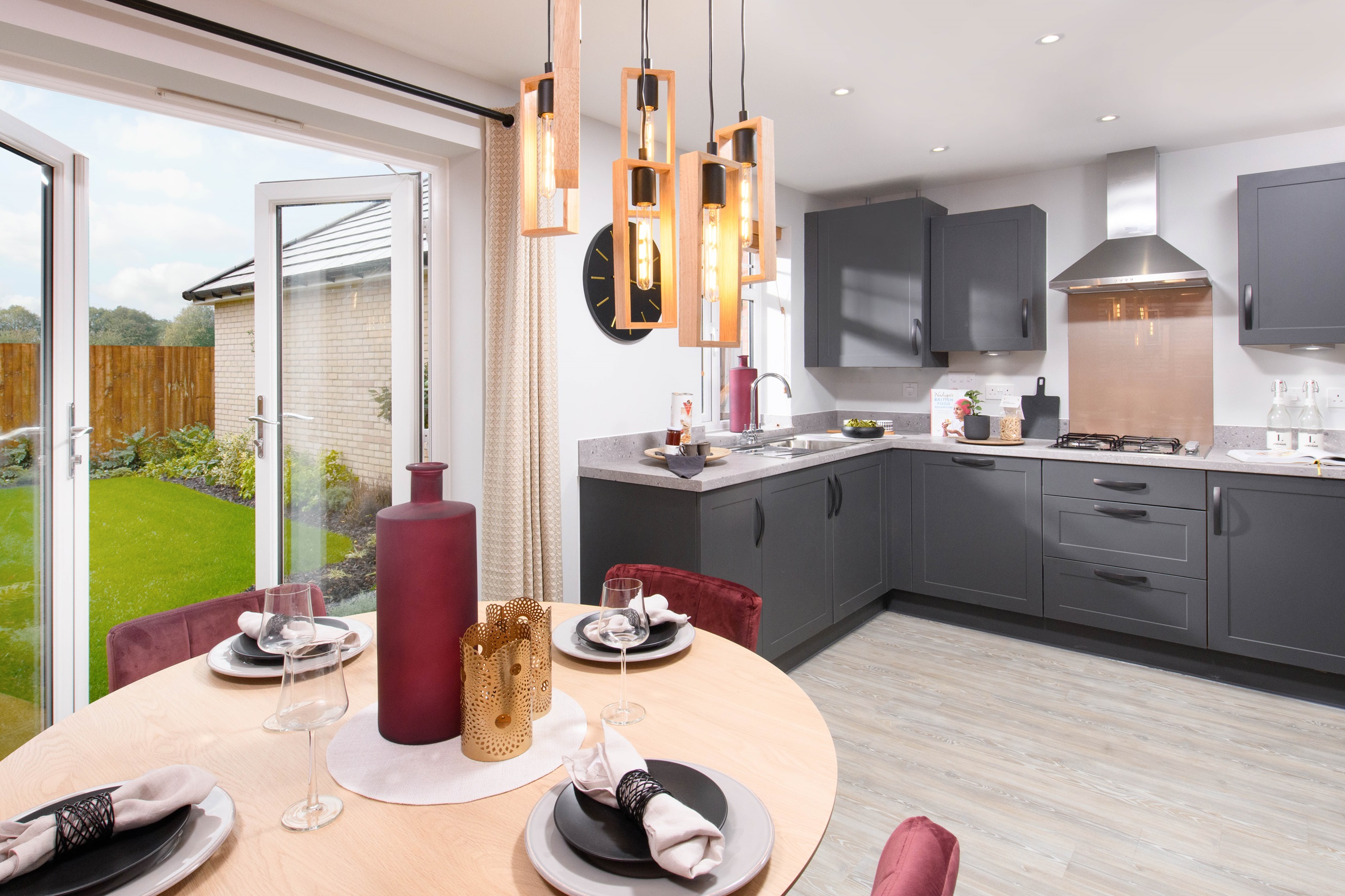 Property 3 of 8. Kennett Kitchen Dining Room Woodland Heath Dwh