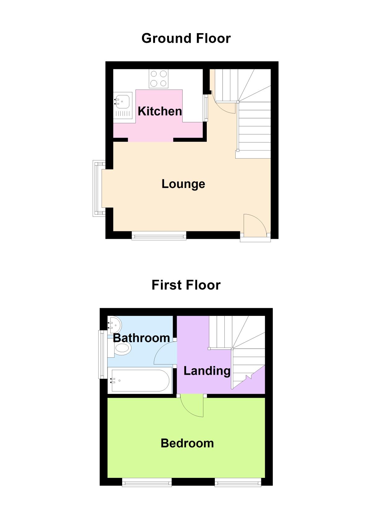 1 Bedrooms Terraced house for sale in Ellenborough Close, Bishop's Stortford CM23
