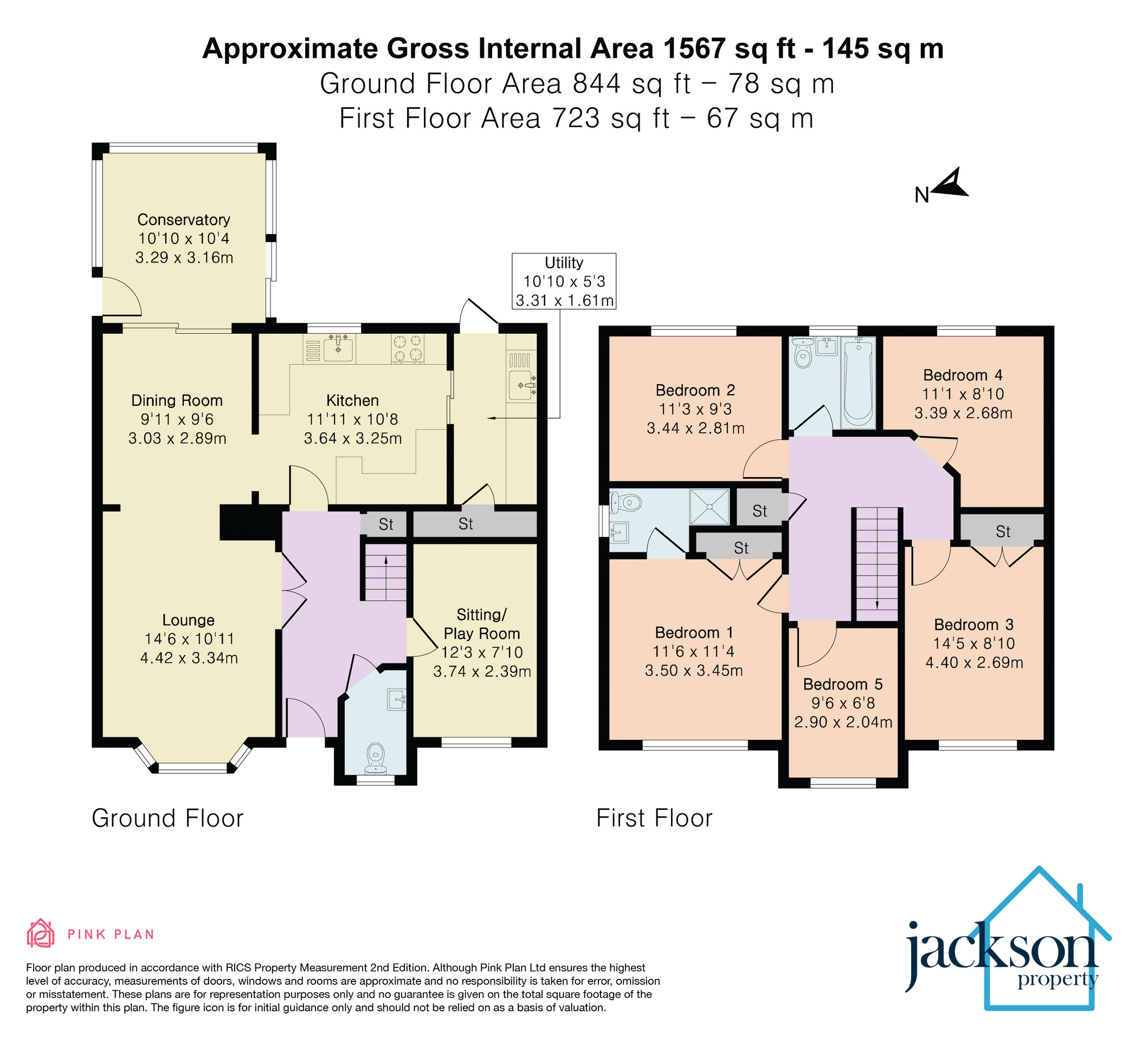 98 Godiva Road, Leominster floorplan
