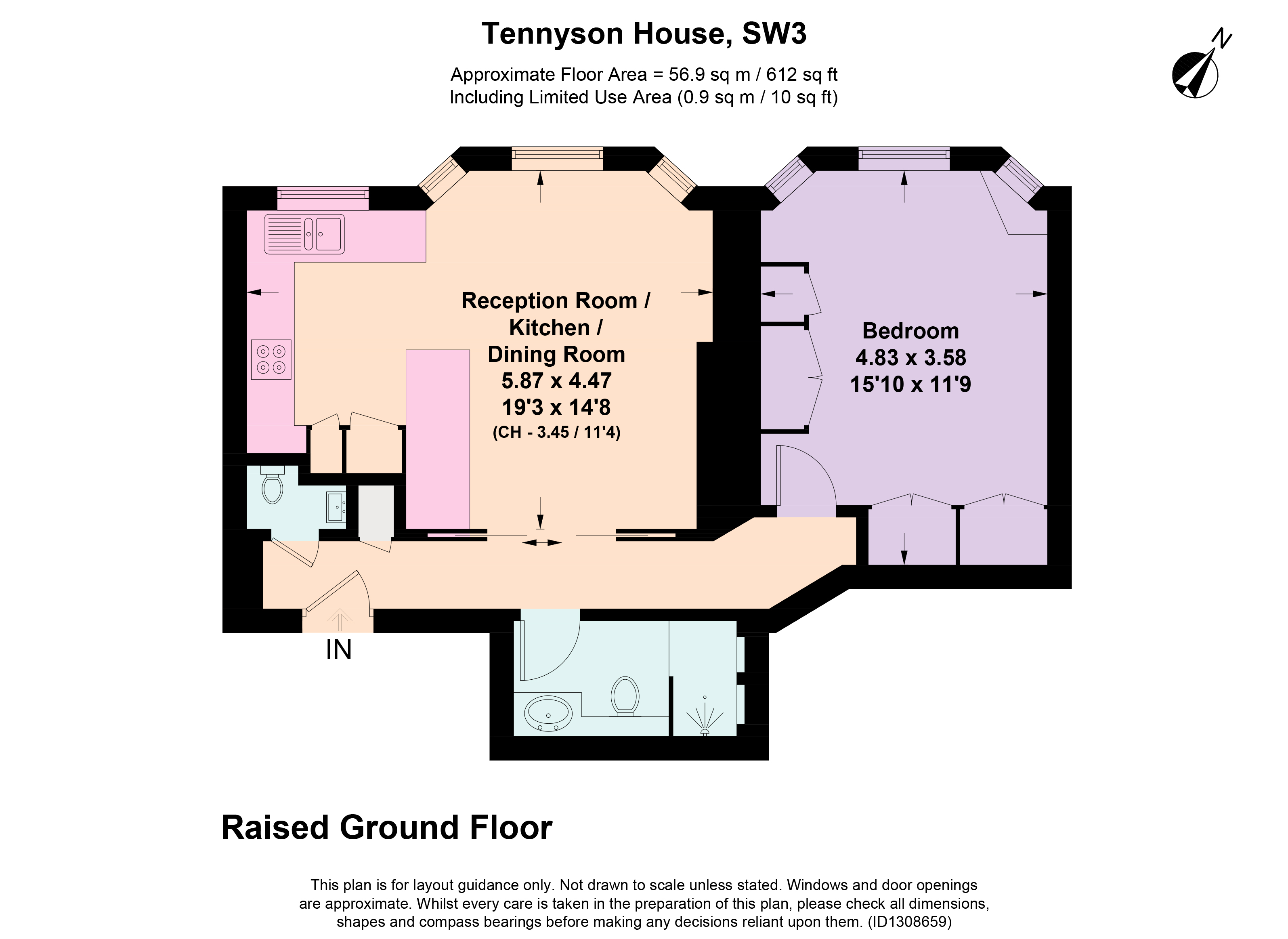 Culford Gardens, London floorplan