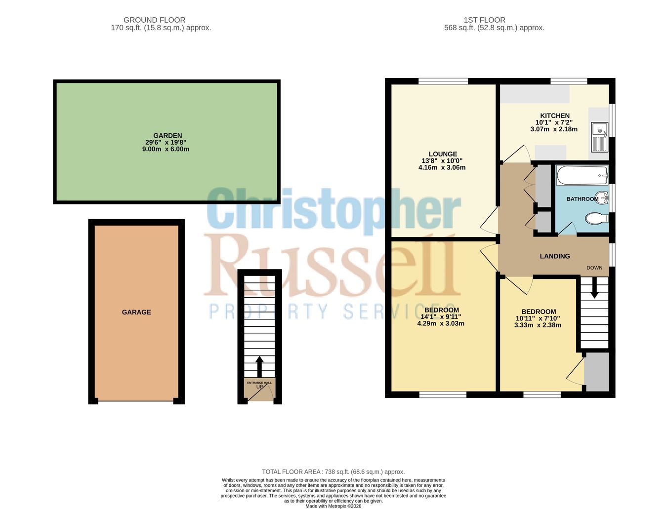 5, Studley Court, Sidcup floorplan