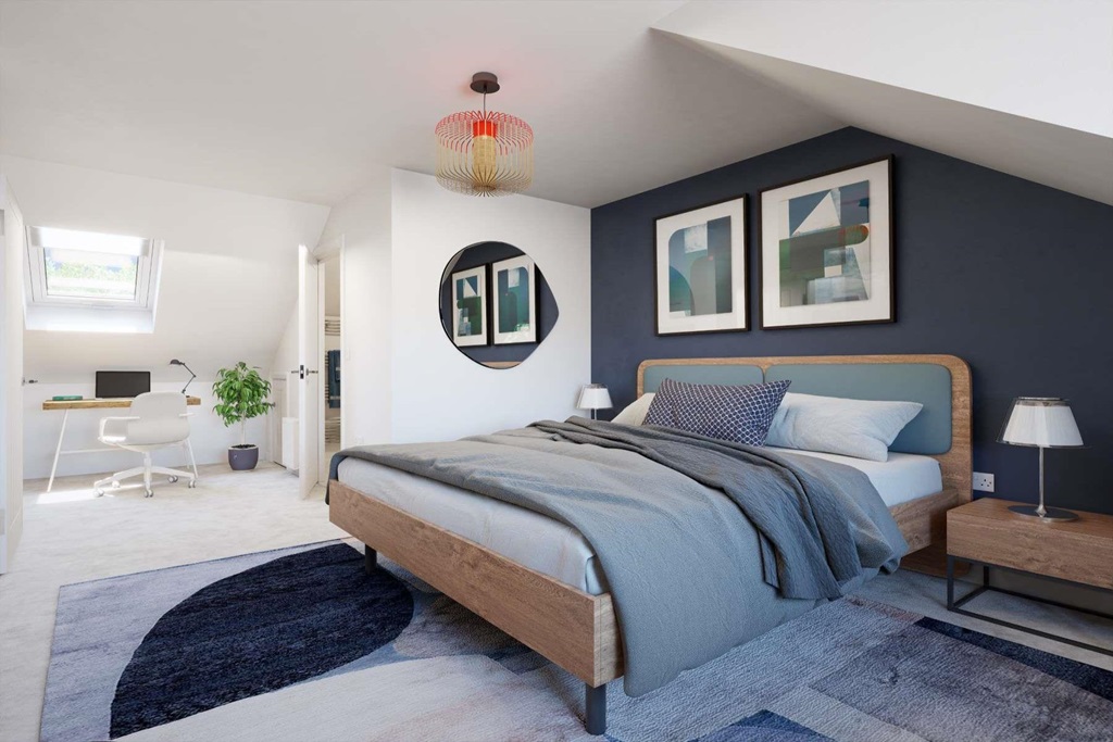 The Main Bedroom Is Complete With A Dressing Area, Ensuite And Ample Storage