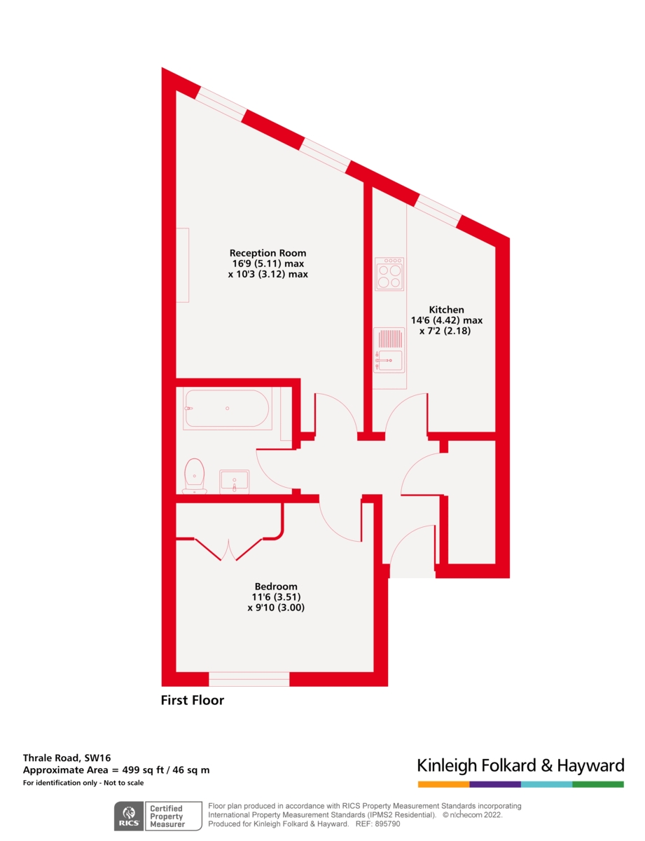 Thrale Road, London floorplan