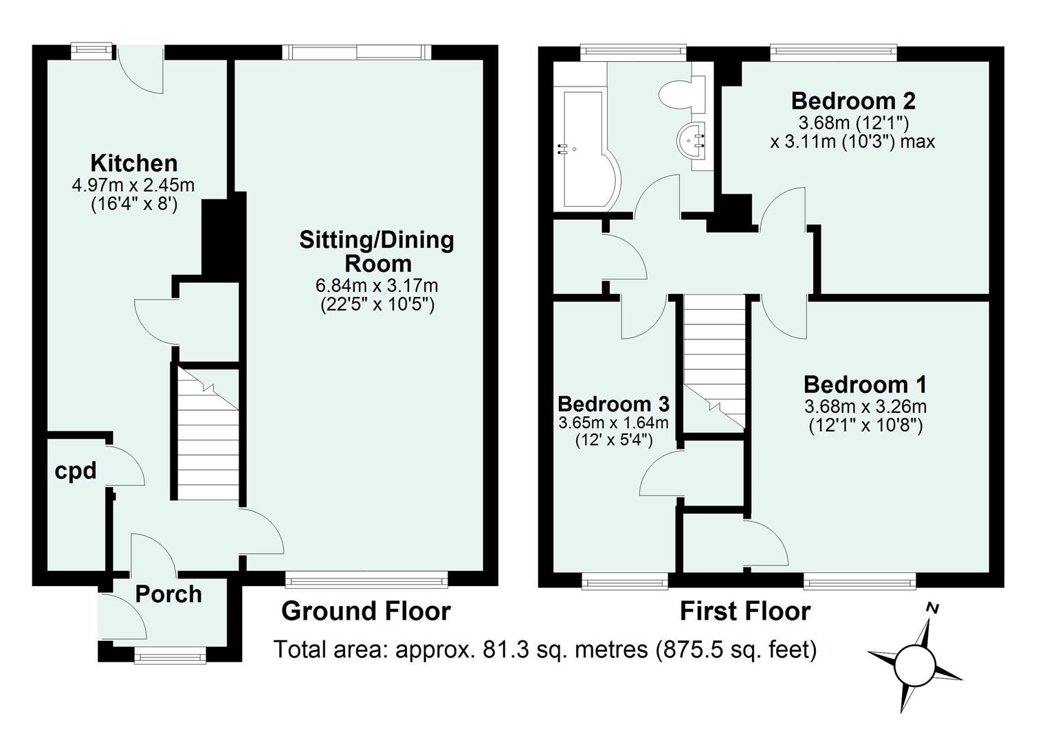 37, Narrow Lane, Tiverton floorplan