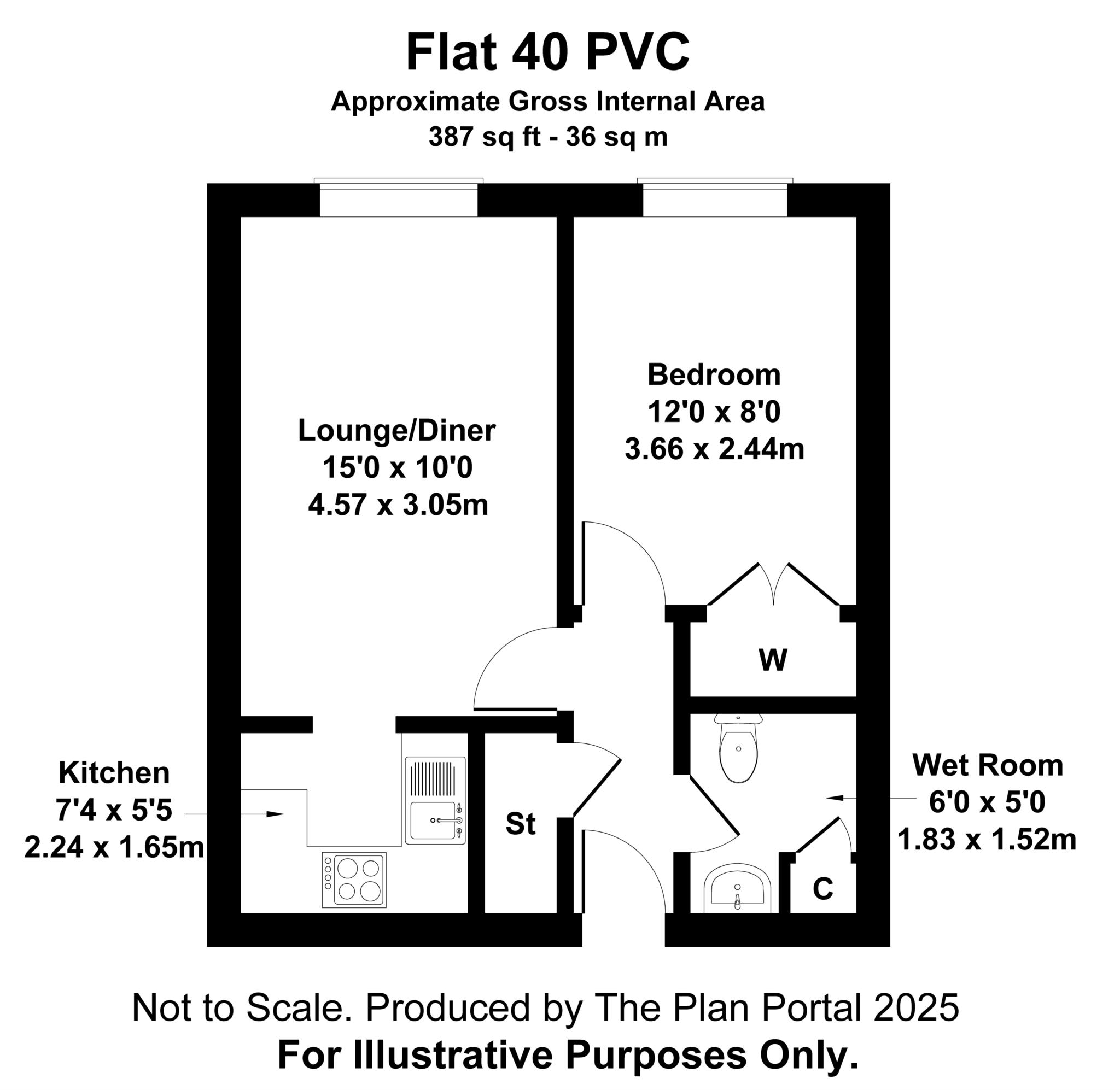 40, Park View Court, Bournemouth floorplan