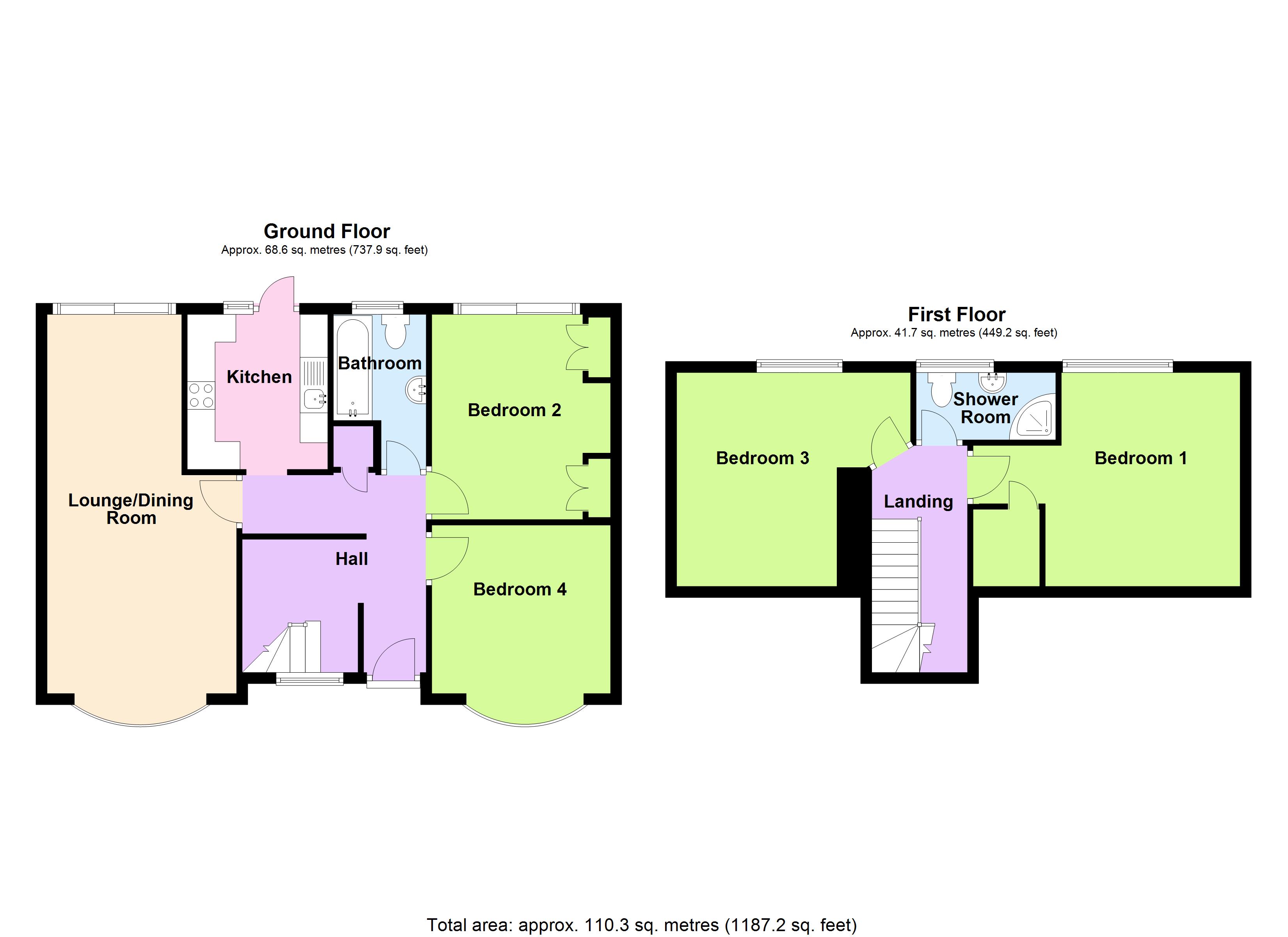 Kelvin Close, SO45 floorplan