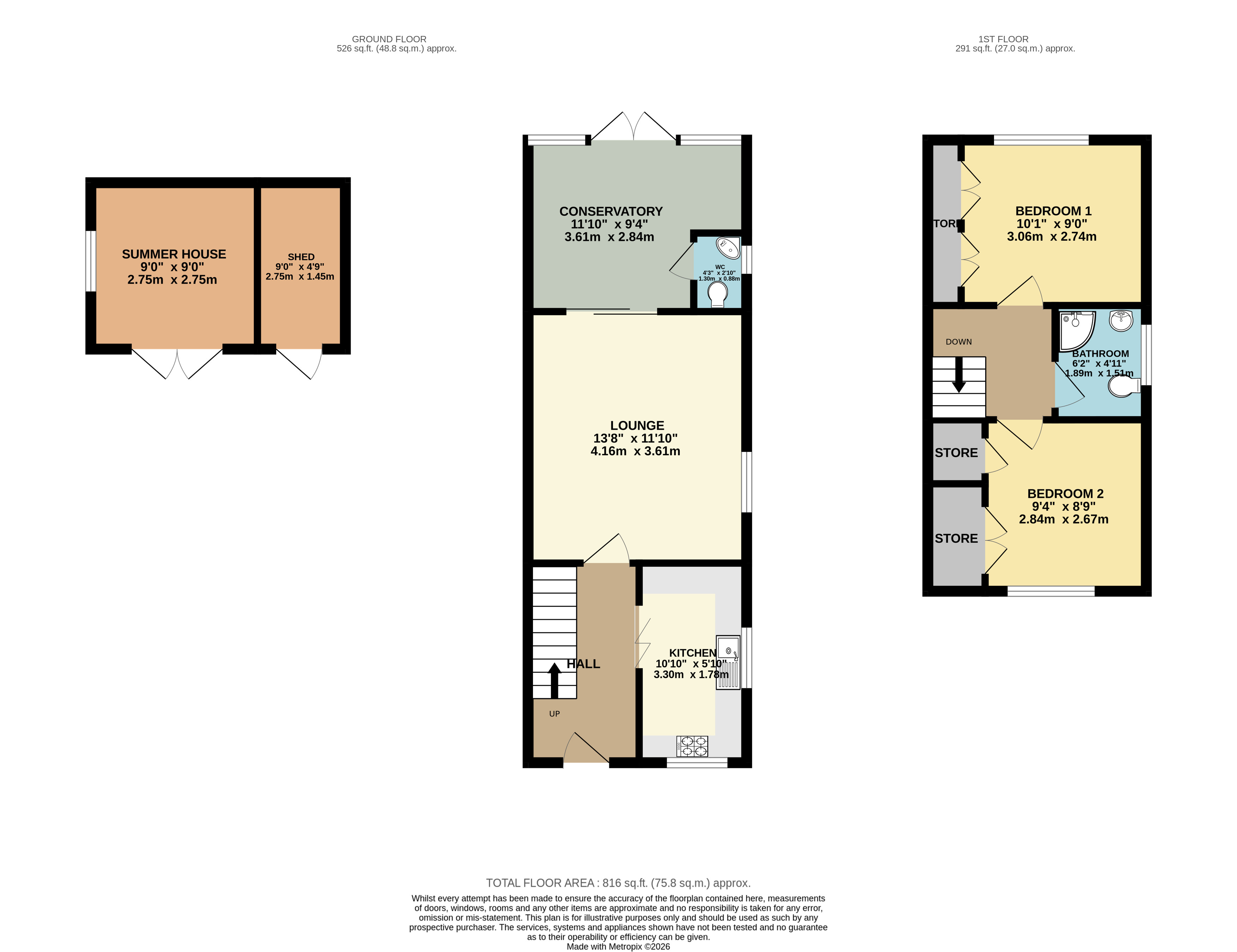 6, Cambrian Close, Bursledon floorplan