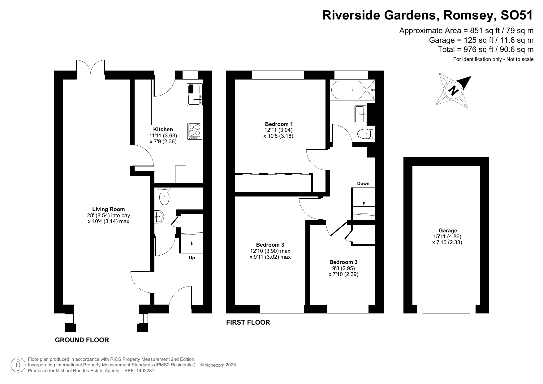 20, Riverside Gardens, Hampshire floorplan