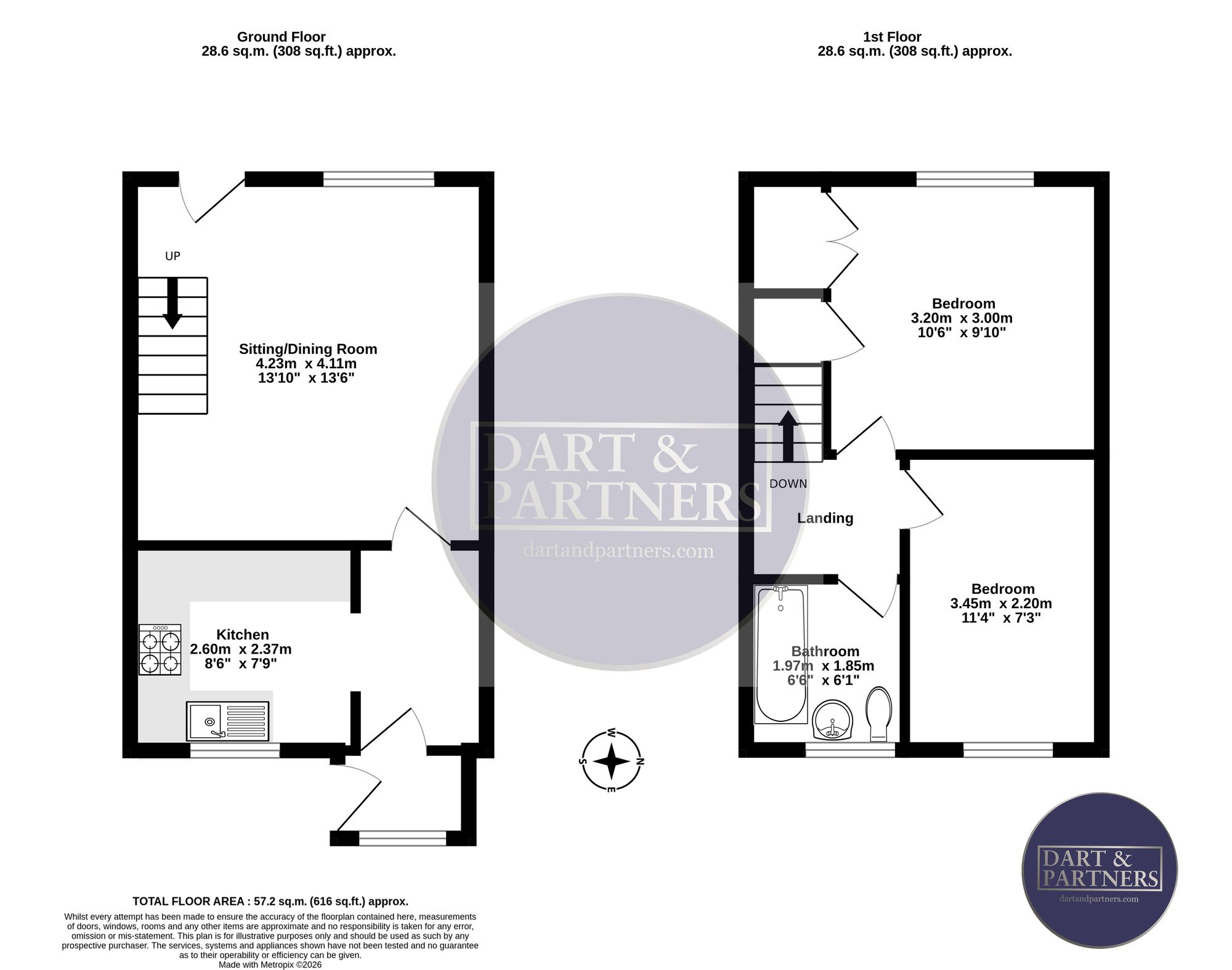 89 Headway Rise, Teignmouth floorplan