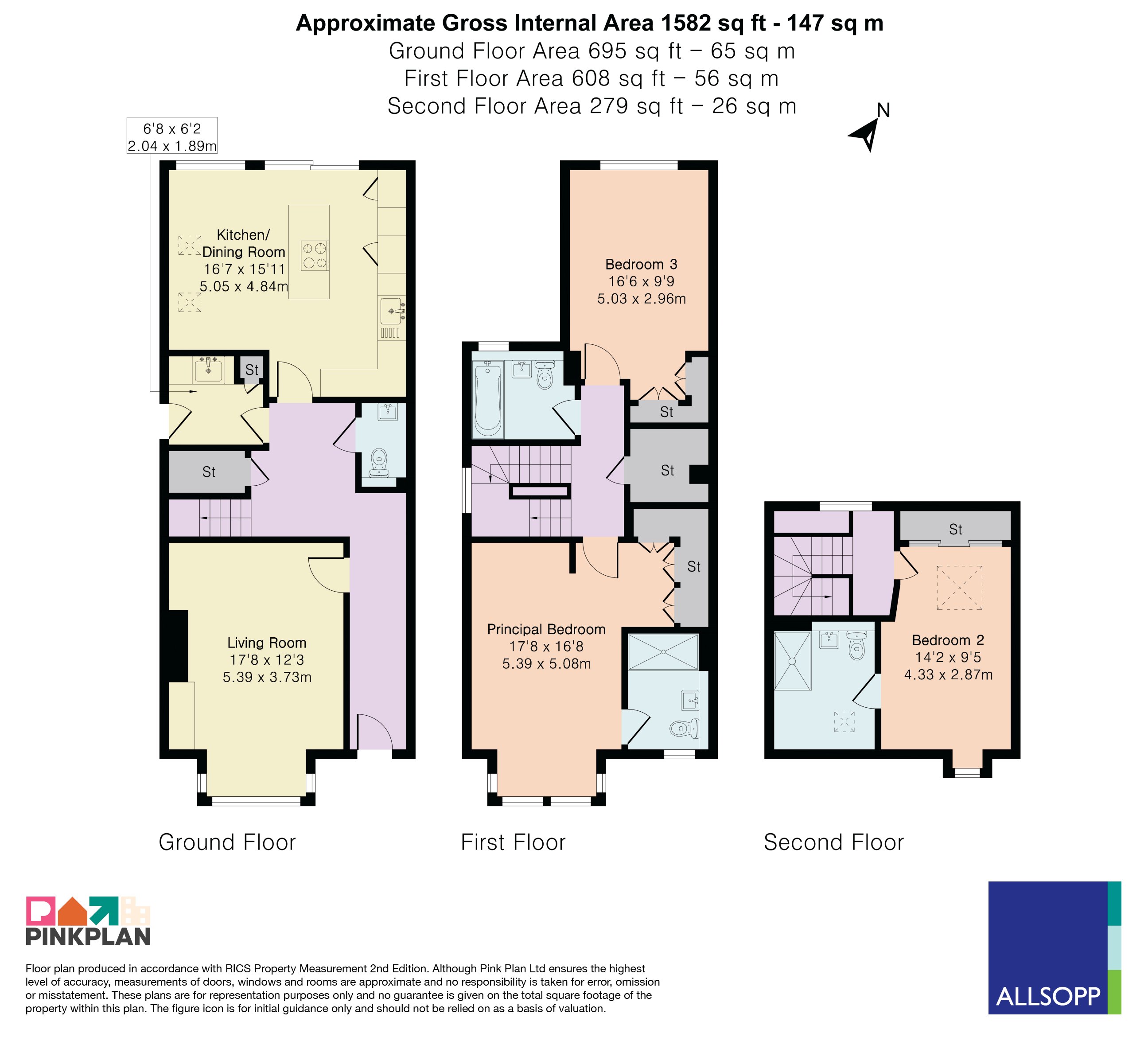 22, Spenser Road, Harpenden floorplan