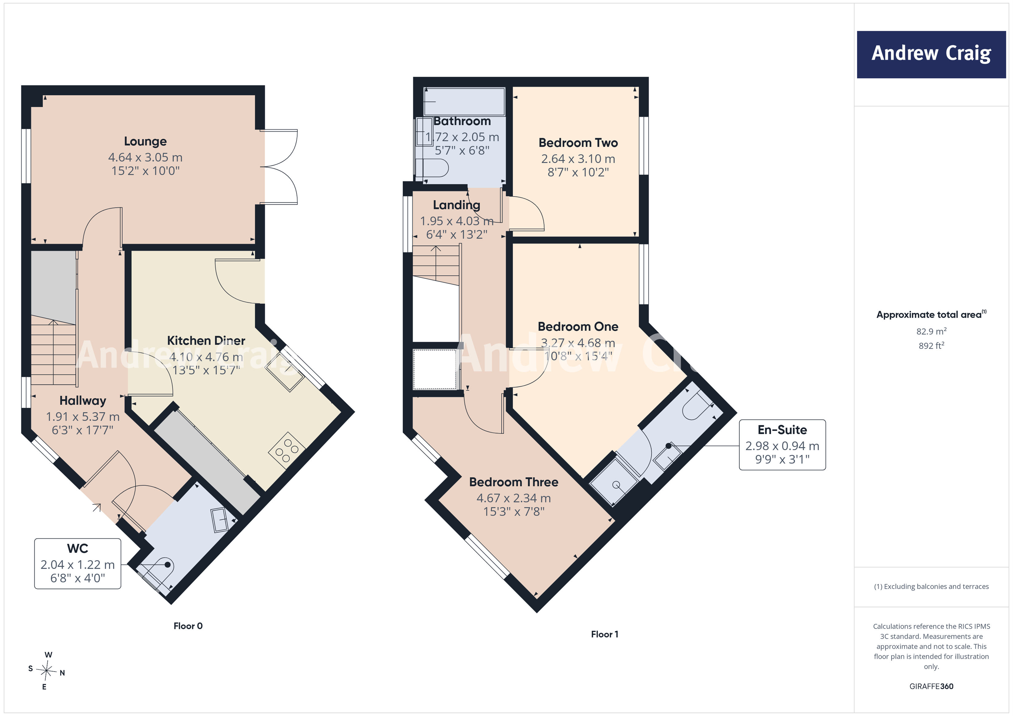 7 Ryedale Way, South Shields floorplan