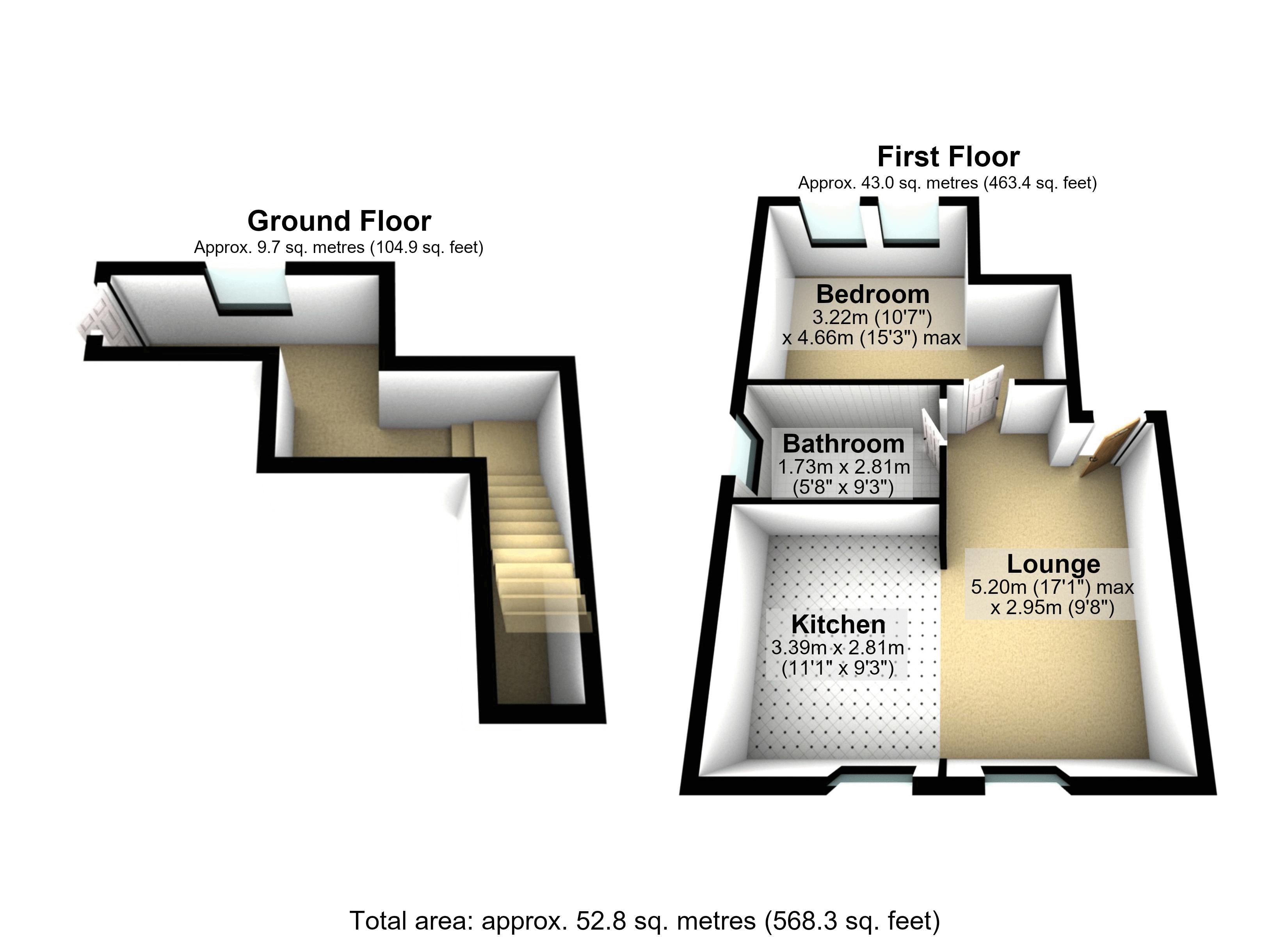 Market Street, Rochdale floorplan